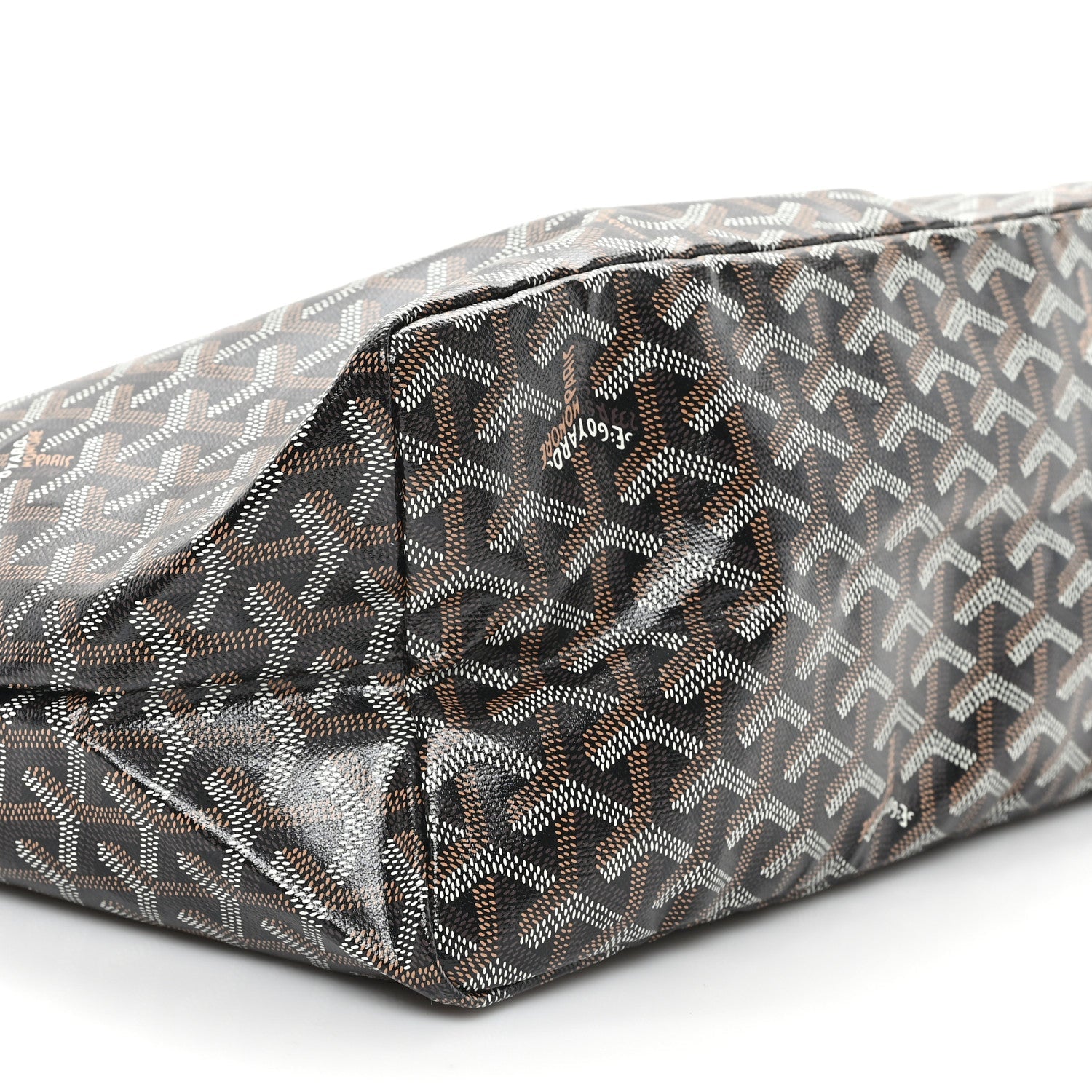 Goyardine Saint Louis PM Black Gold