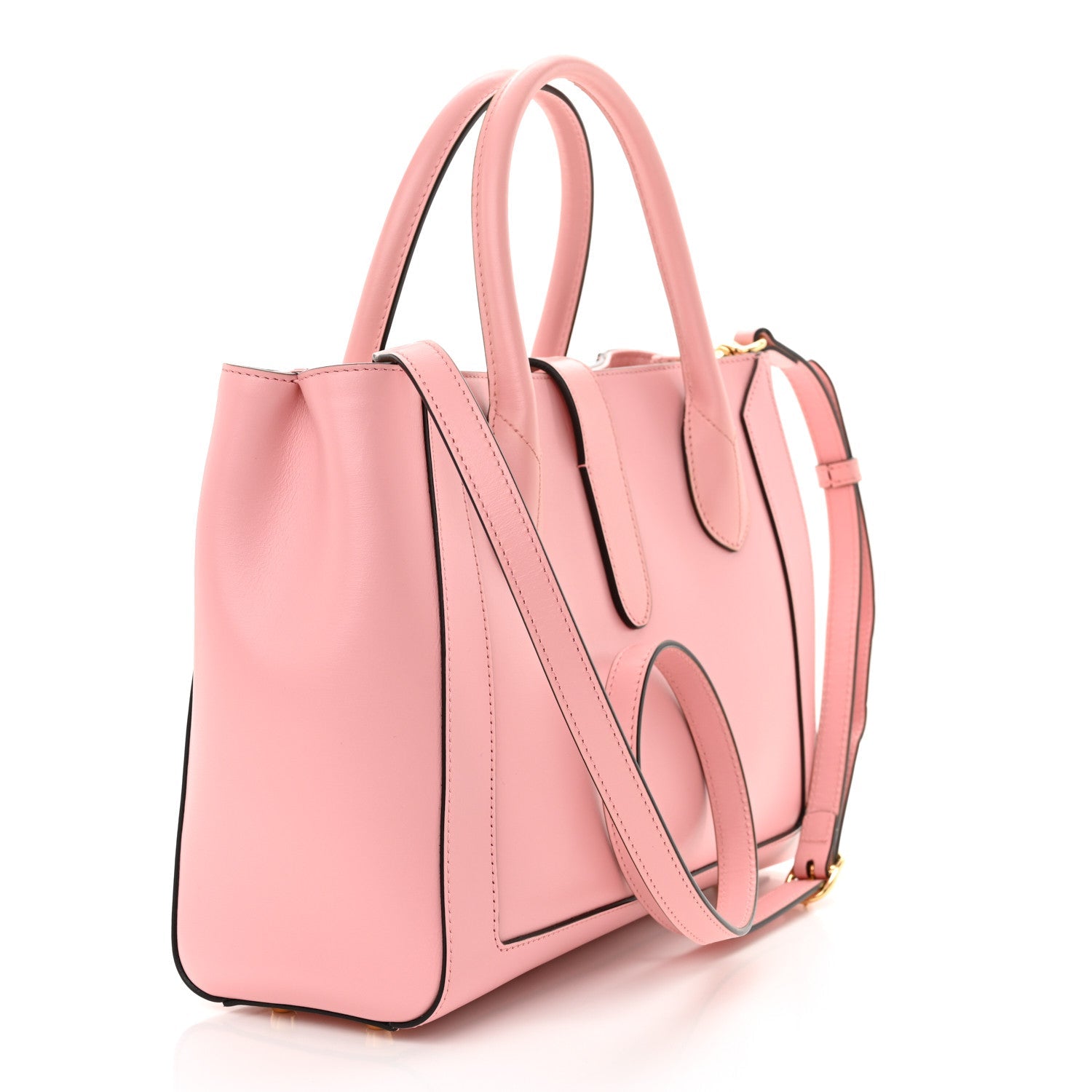 Boarded Plutone Calfskin Medium Jackie 1961 Tote Wild Rose