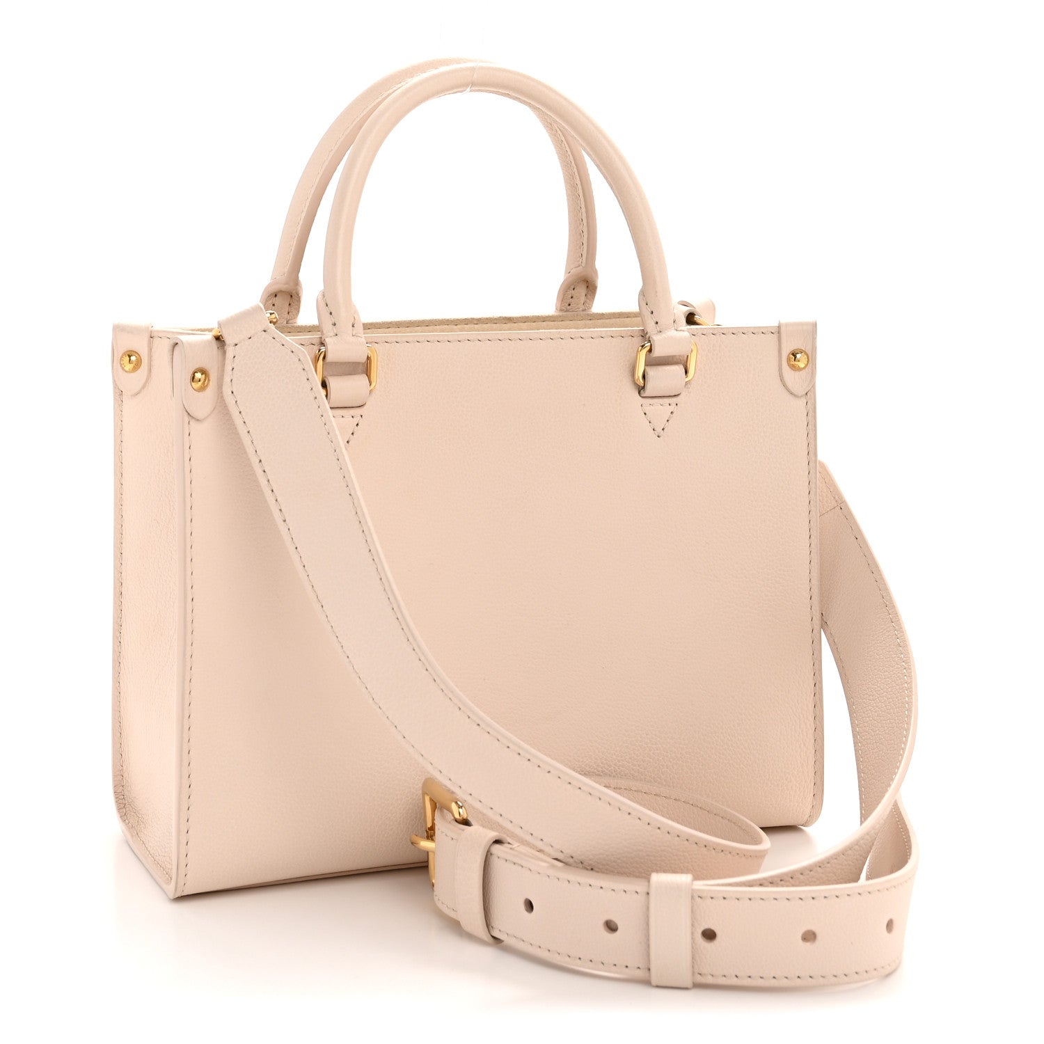 Calfskin Lock & Go Tote Quartz