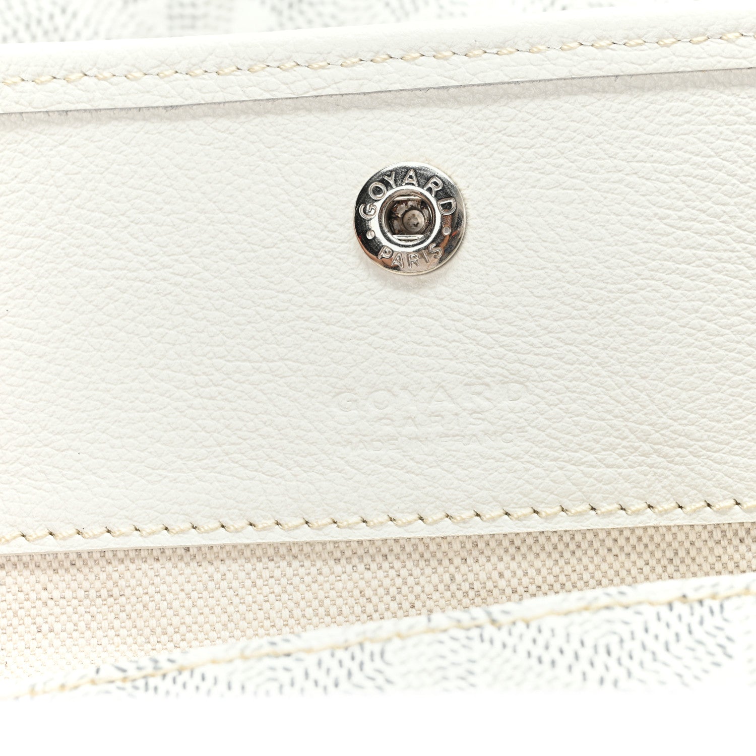 Goyardine Saint Louis PM White