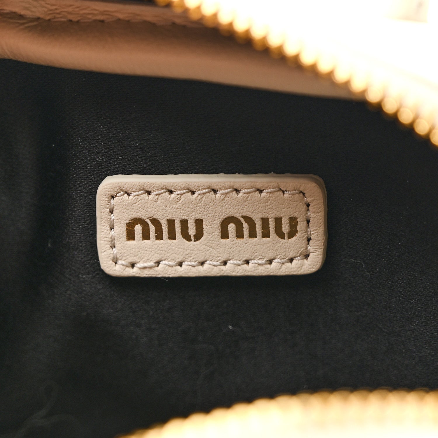 Calfskin Beau Micro Bag Chalk White