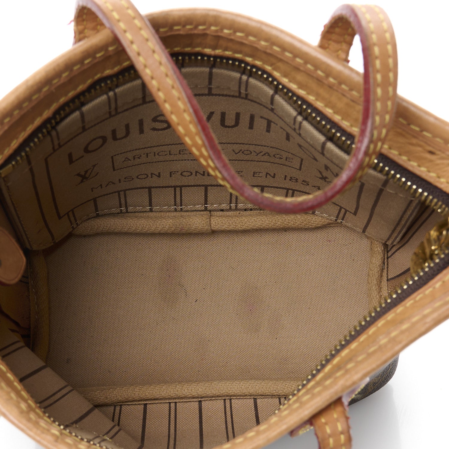 Monogram Neverfull BB Beige