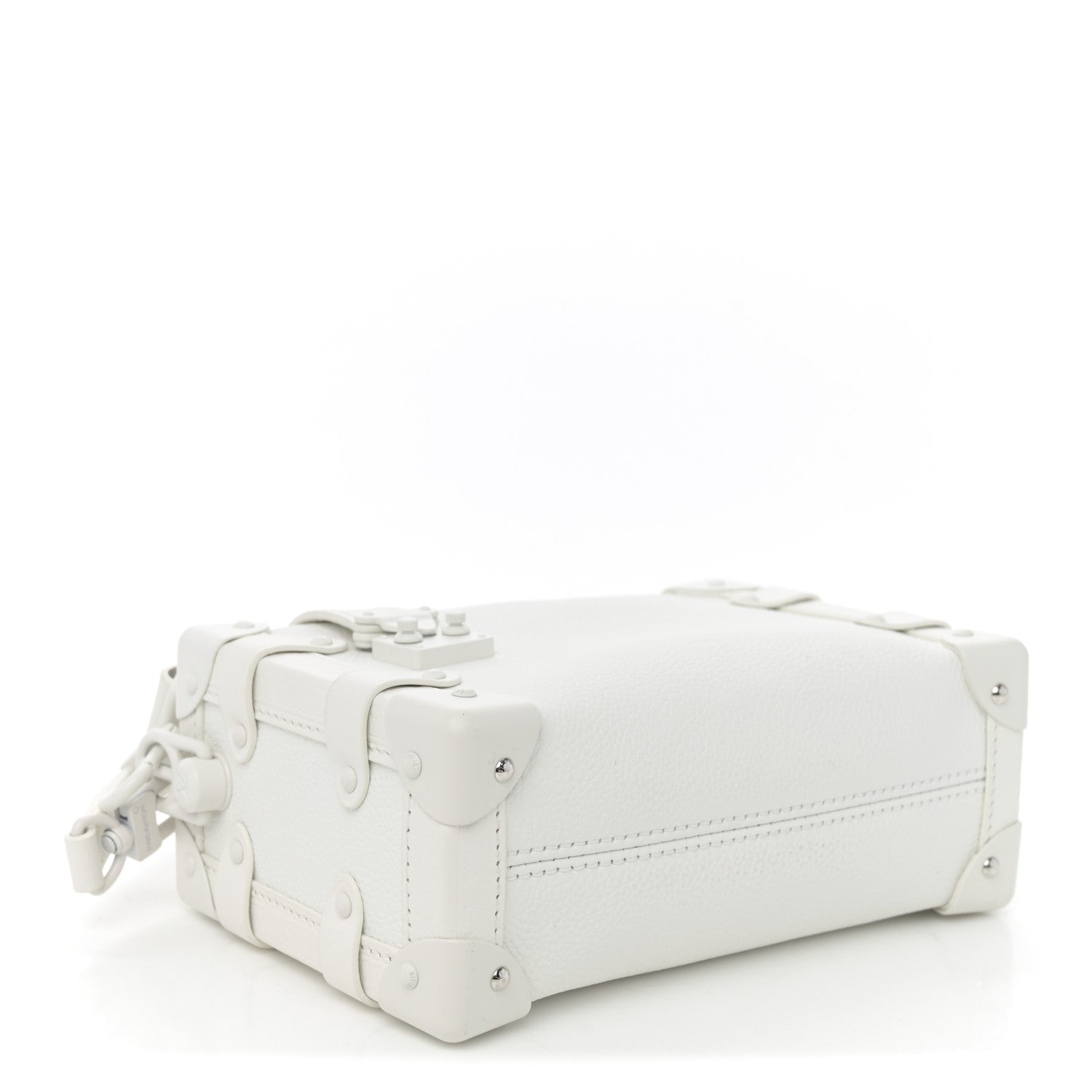 Calfskin Side Trunk PM Off White