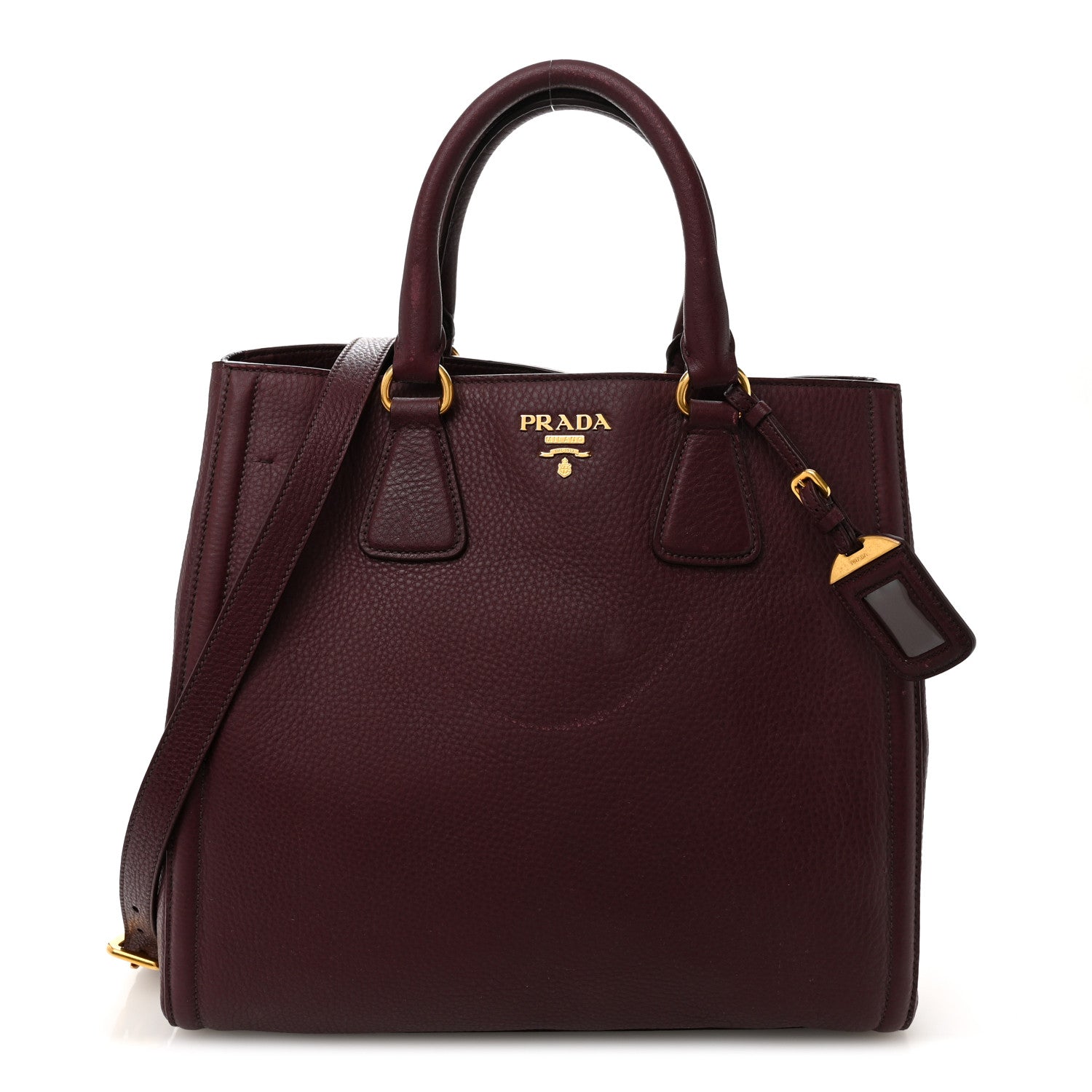 Vitello Daino Tote Granato