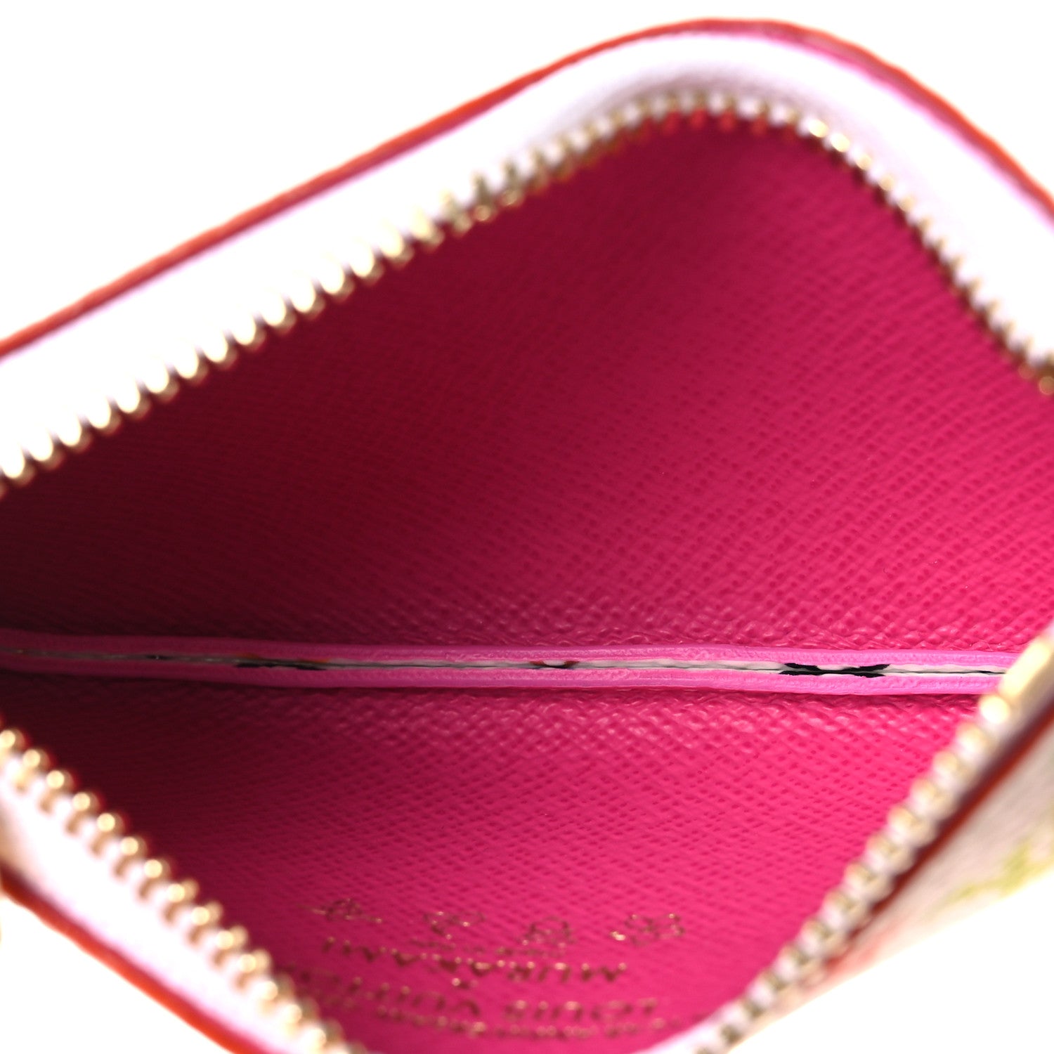 LV X TM Monogram Multicolor Phone Holder White