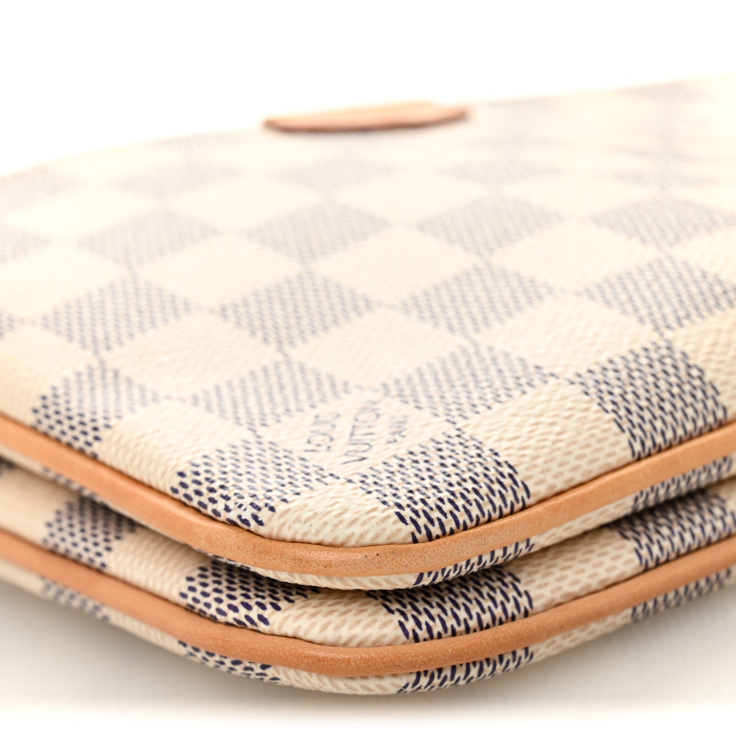 Damier Azur Double Zip Pochette