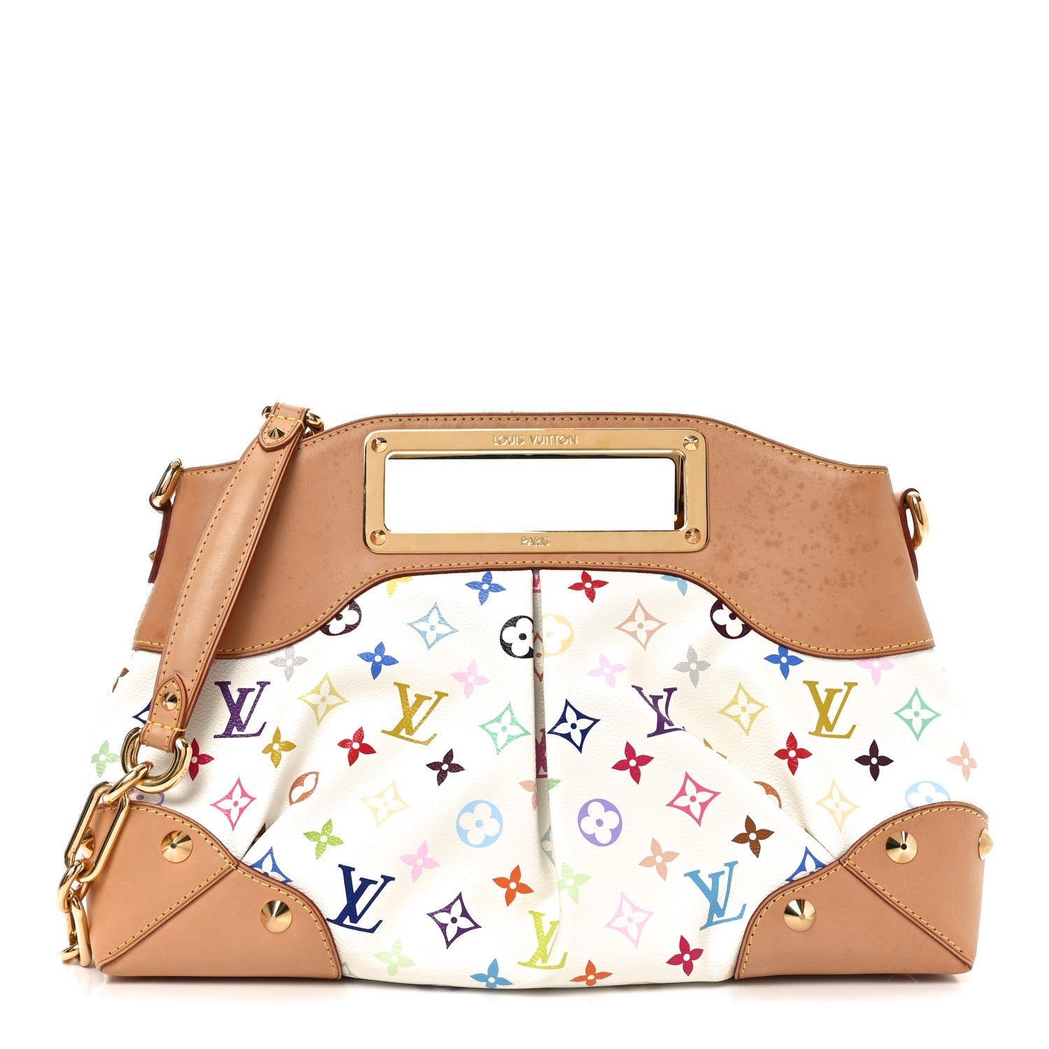 Monogram Multicolor Judy MM White