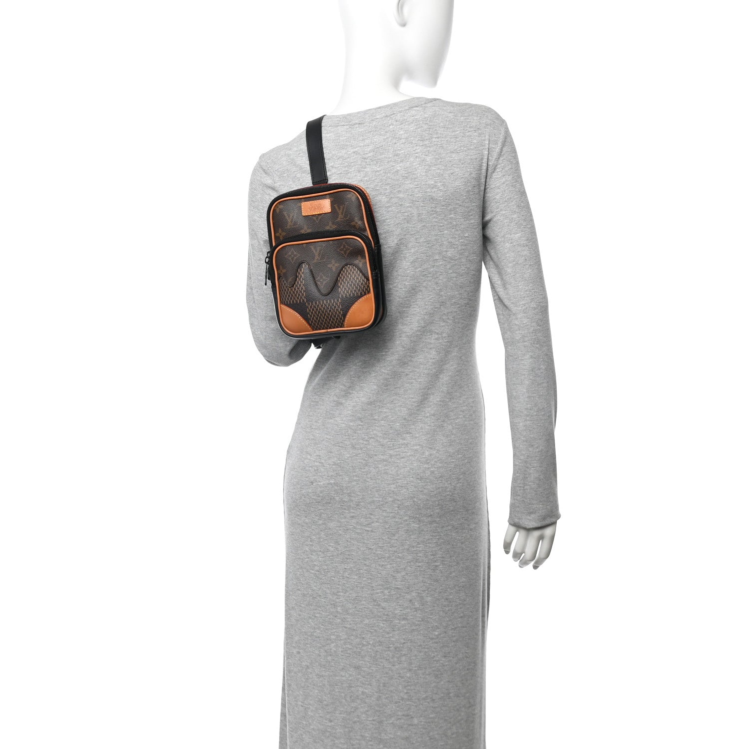 x Nigo Giant Damier Ebene Monogram Amazone Sling Bag