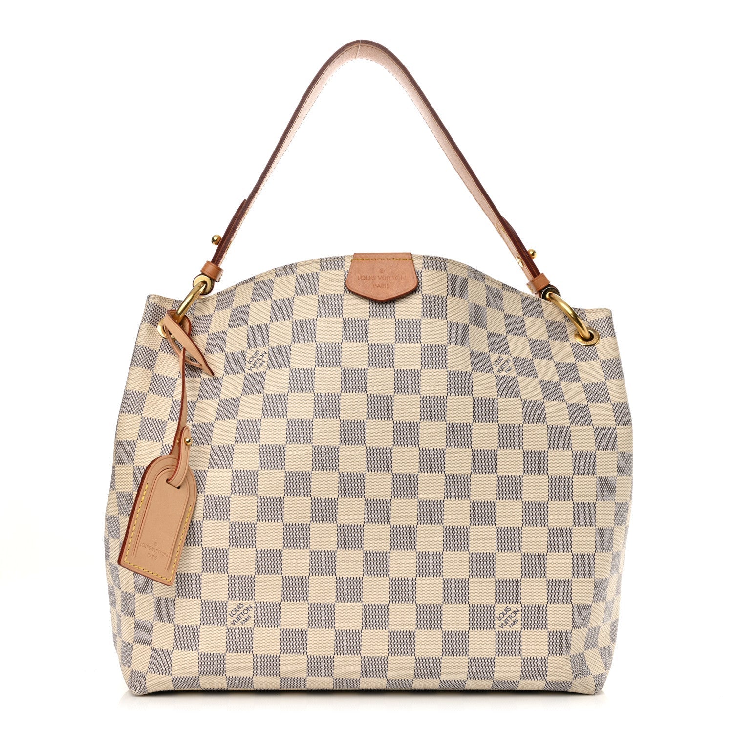 Damier Azur Graceful PM Rose Ballerine