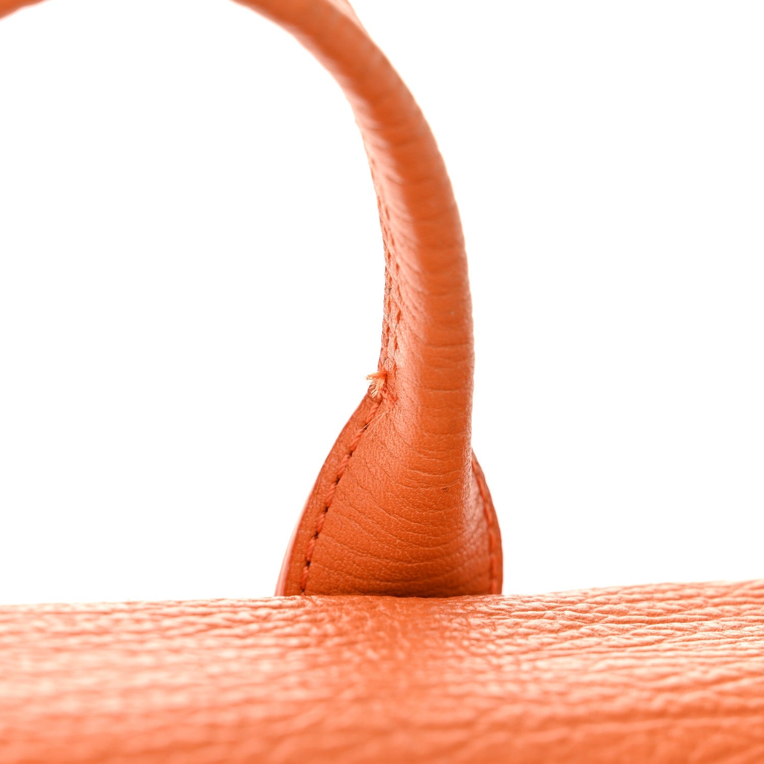 Textured Calfskin Pashli Backpack Orange