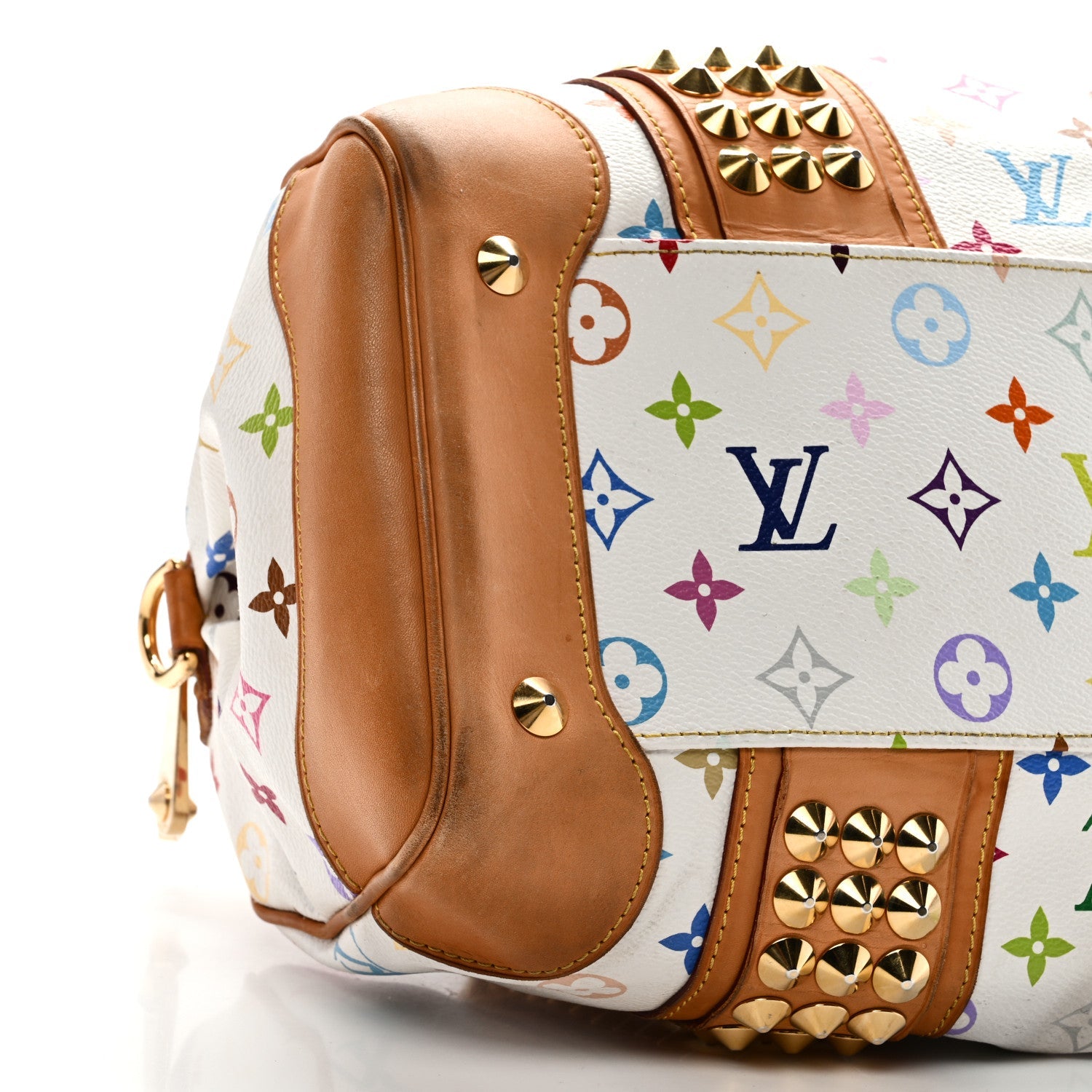 Monogram Multicolor Courtney MM White