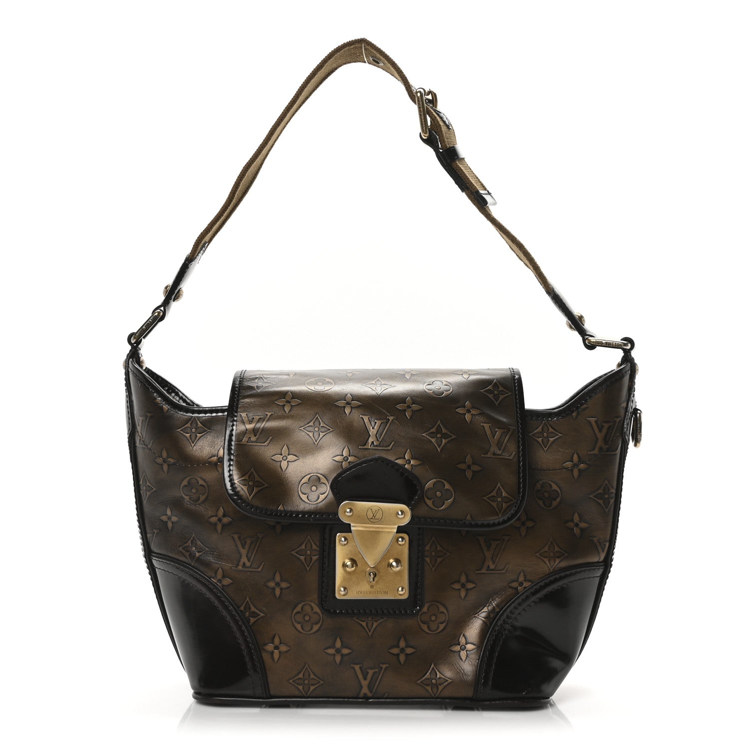 Monogram Embossed Sergent PM Bronze