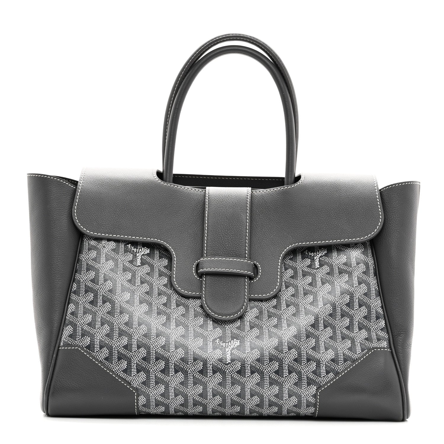 Goyardine Saigon Tote Grey