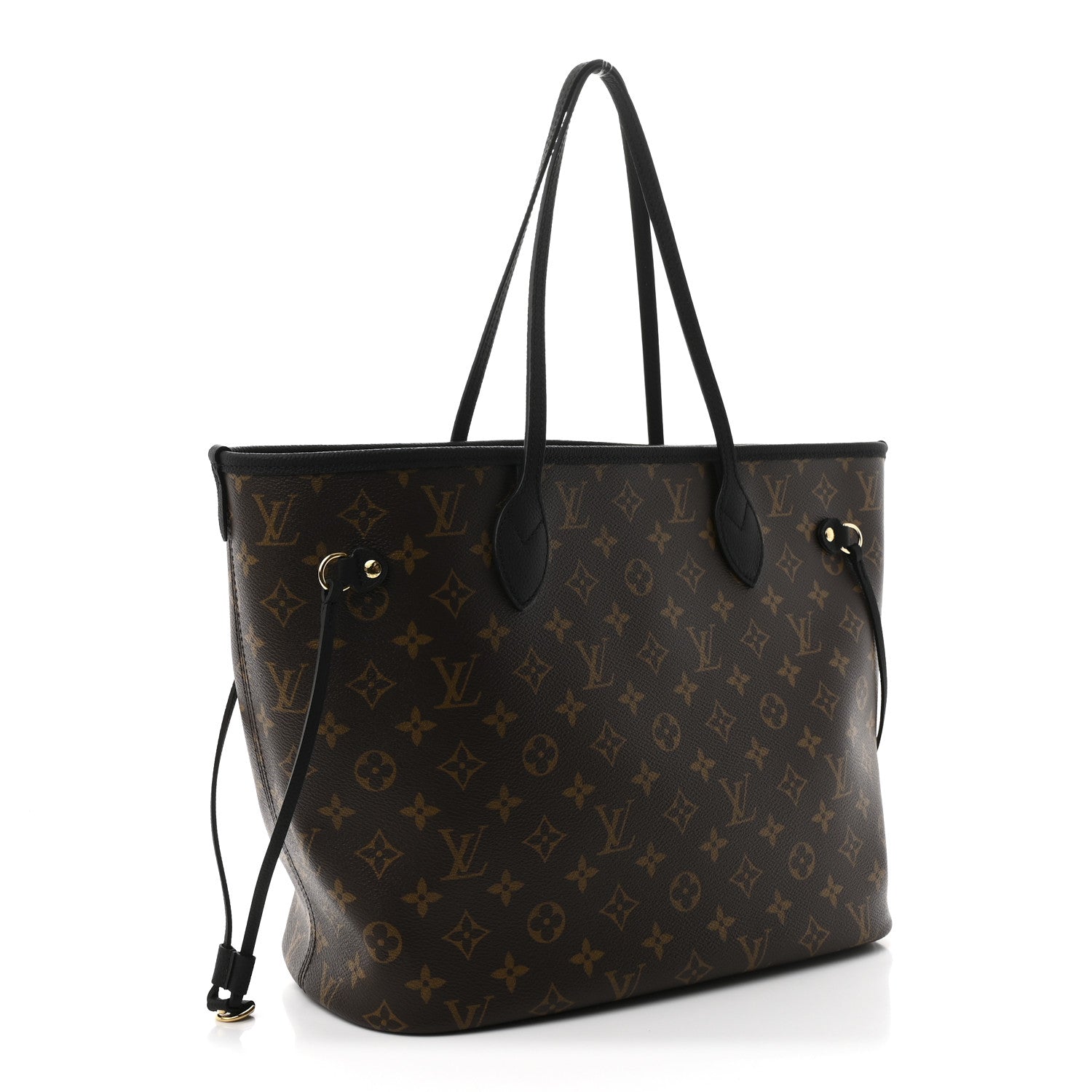 Monogram Calfskin Neo Neverfull Inside Out MM Black