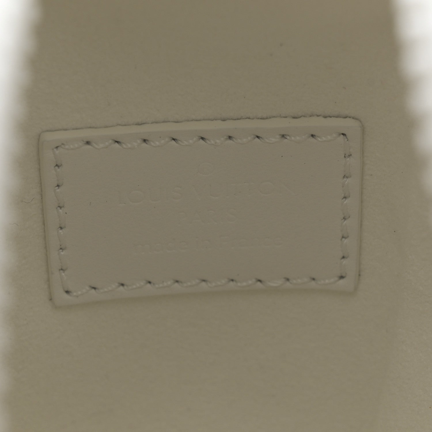 Calfskin Side Trunk PM Off White