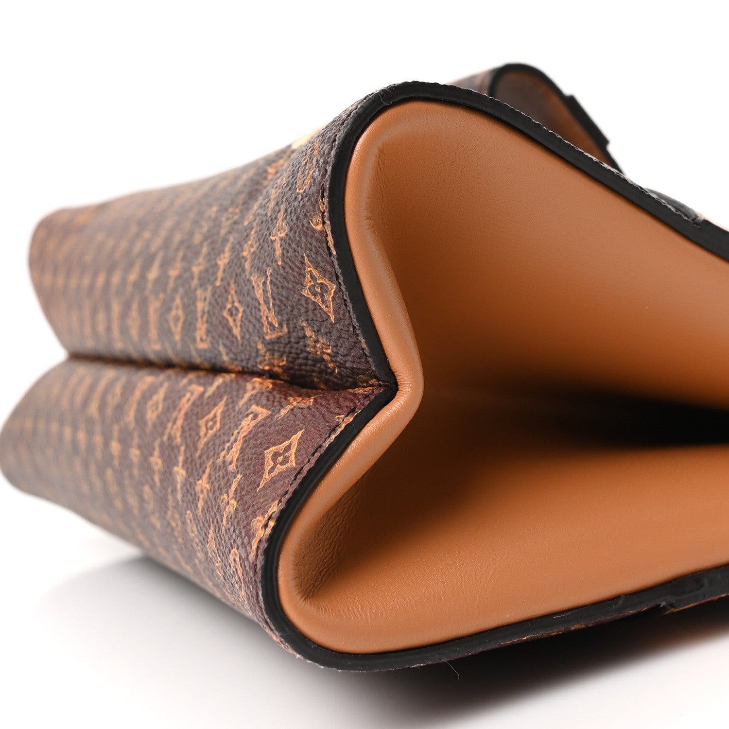 Calfskin Transformed Monogram Time Trunk Crown Frame Bag