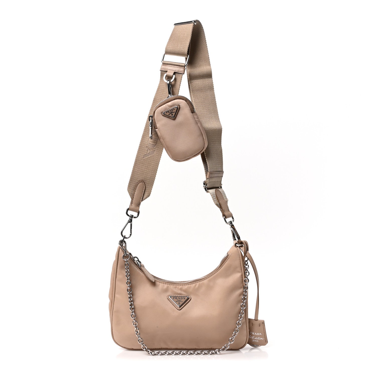 Nylon Re-Edition 2005 Shoulder Bag Cammeo