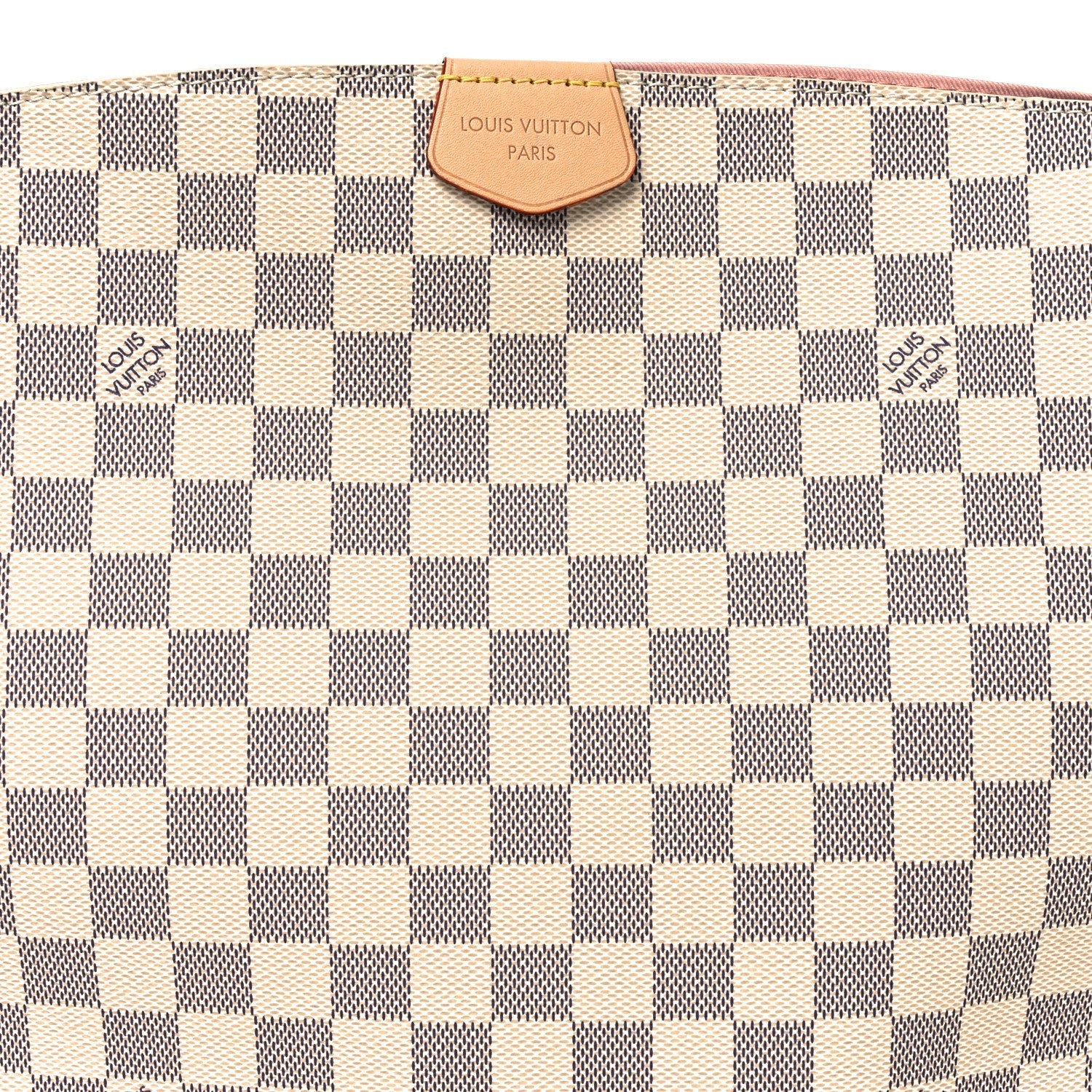 Damier Azur Graceful PM Rose Ballerine