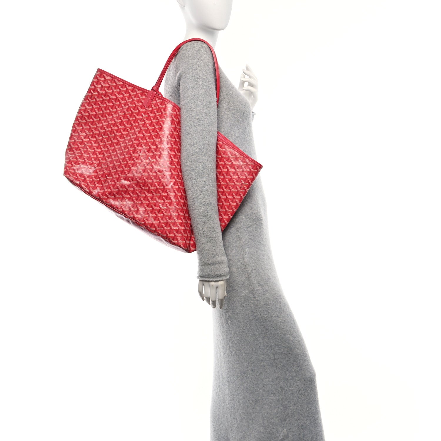 Goyardine Le Jardin Saint Louis GM Fuchsia