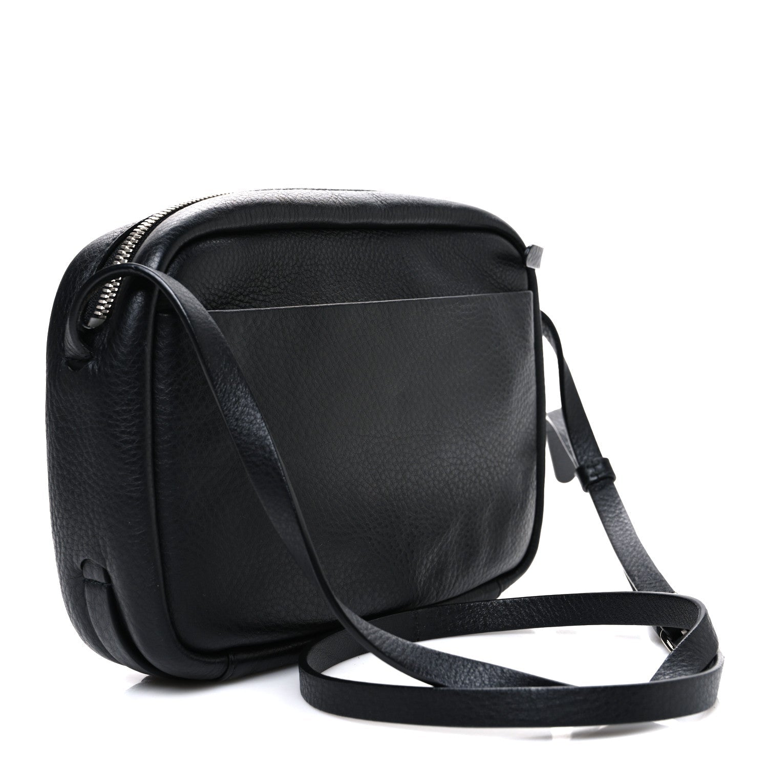 Calfskin Logo XS Everyday Camera Bag Black