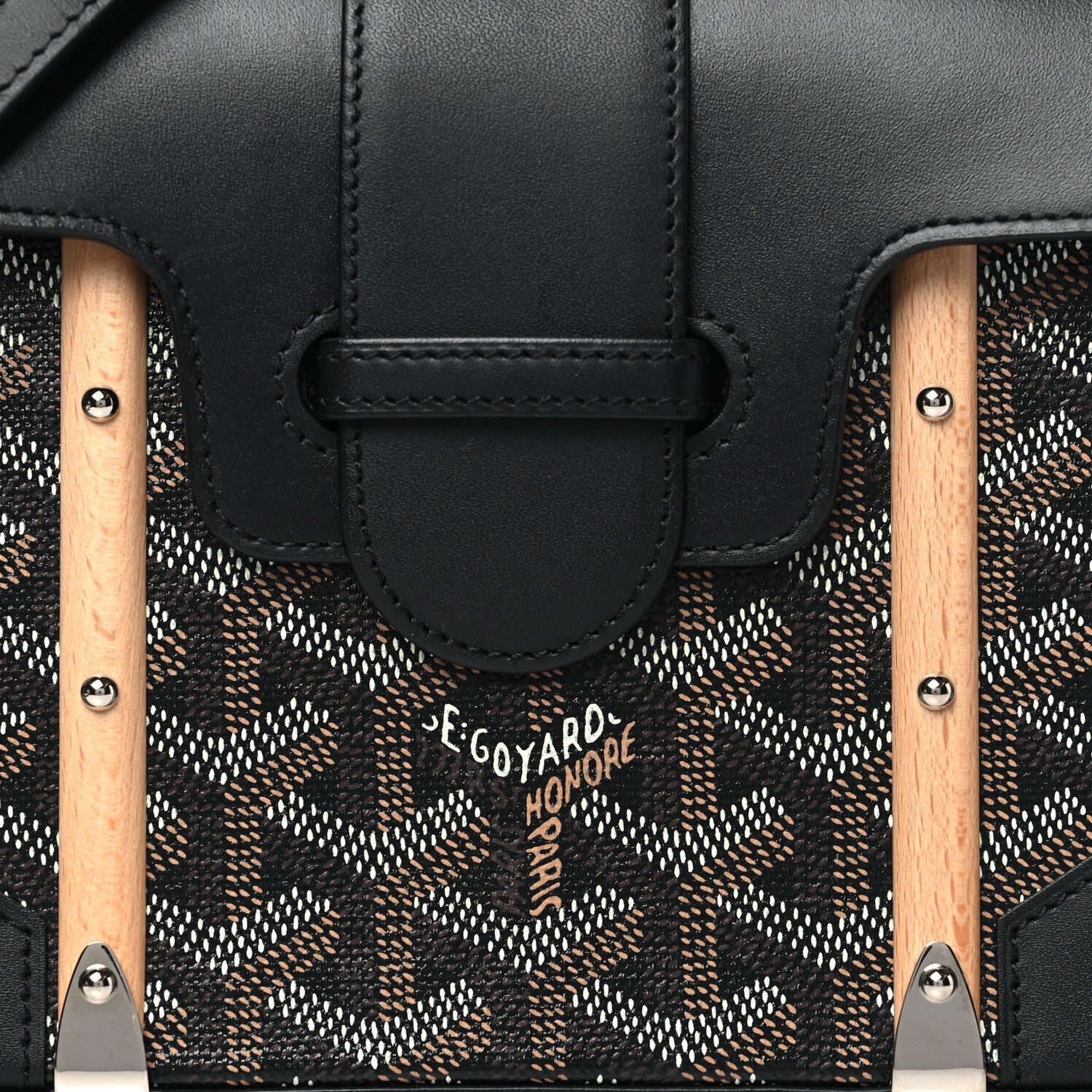 Goyardine Structure Mini Saigon Black