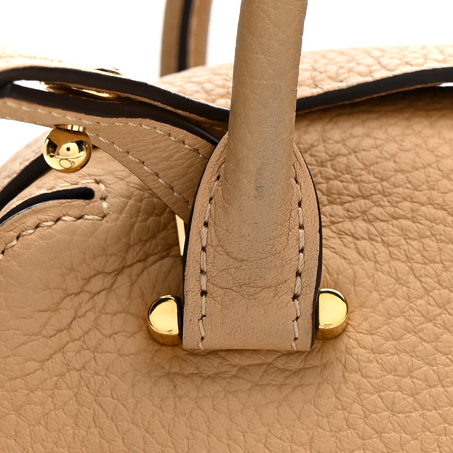 Taurillon Soft Nano Cool Box Satchel Latte