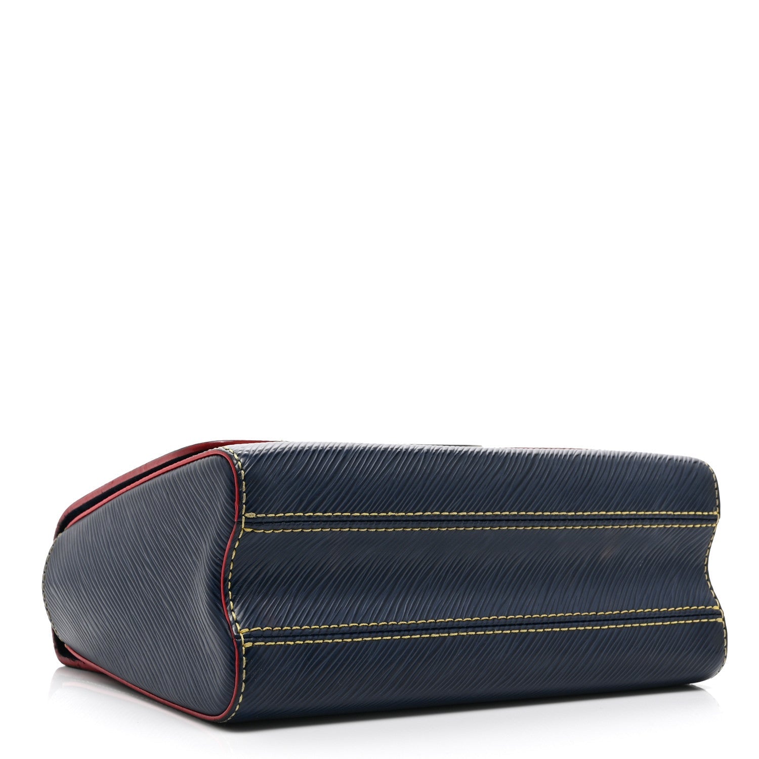 Epi Twist Shoulder Bag MM Indigo Piment