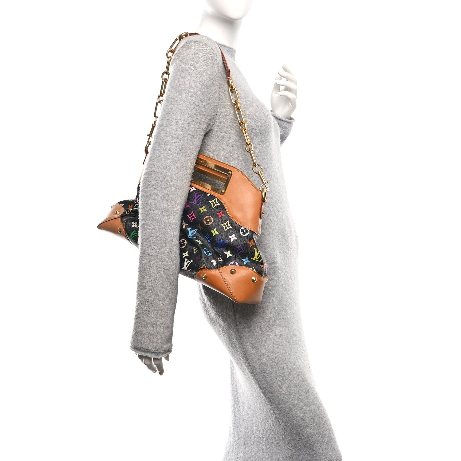 Monogram Multicolor Judy GM Black