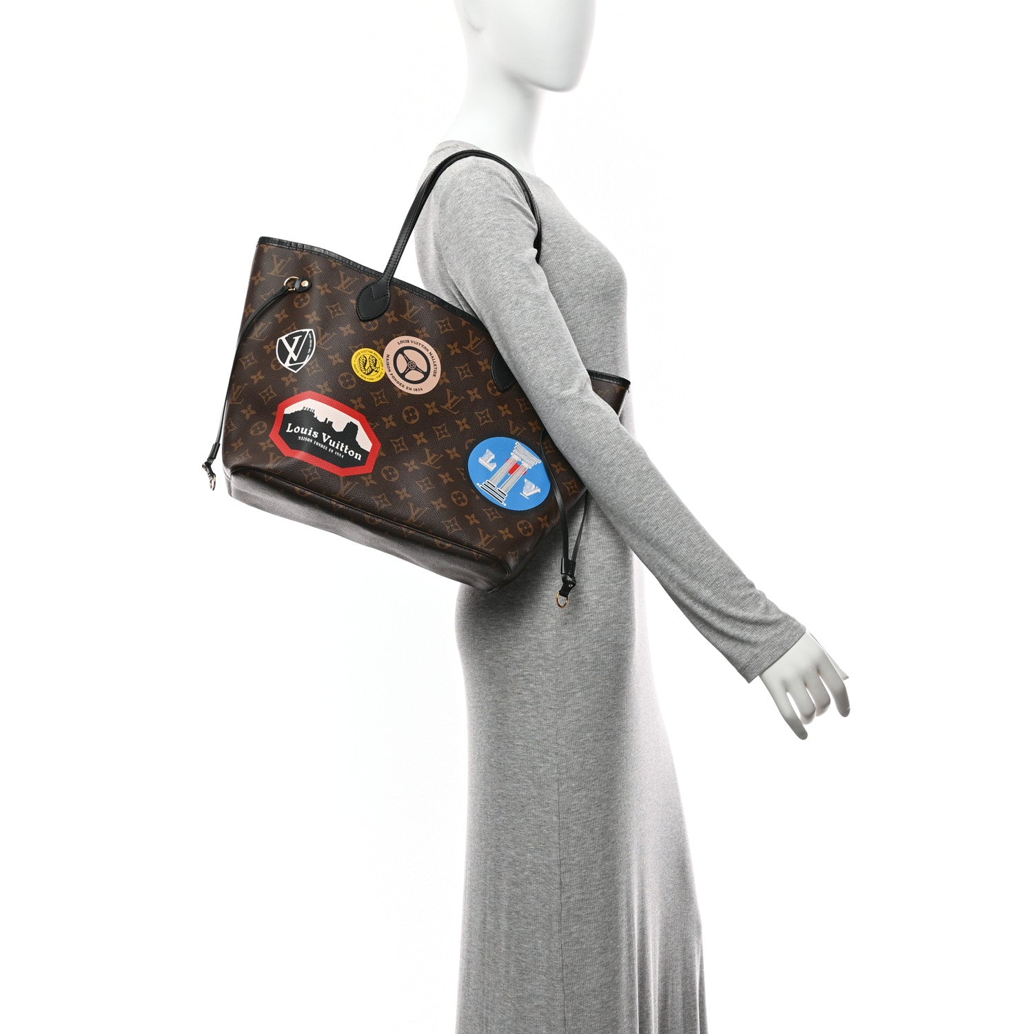 Monogram My LV World Tour Neverfull MM