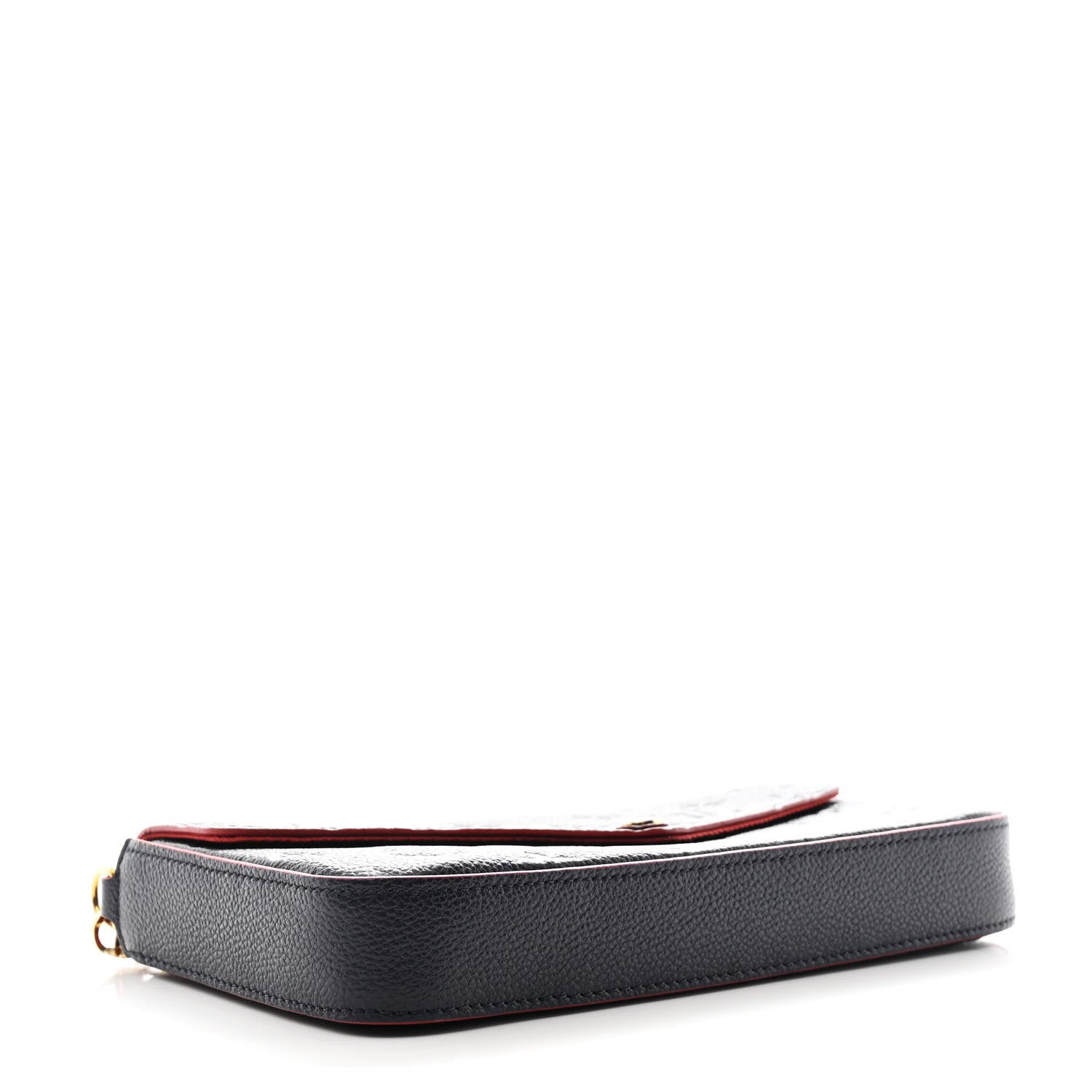 Empreinte Pochette Felicie Chain Wallet Marine Rouge