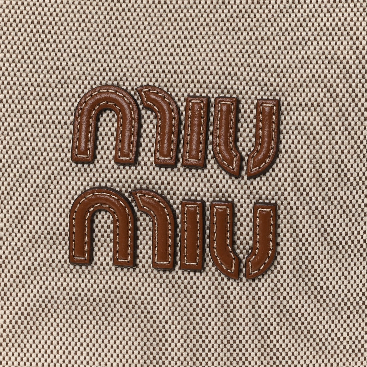 Canvas Ivy Bag Beige Brown