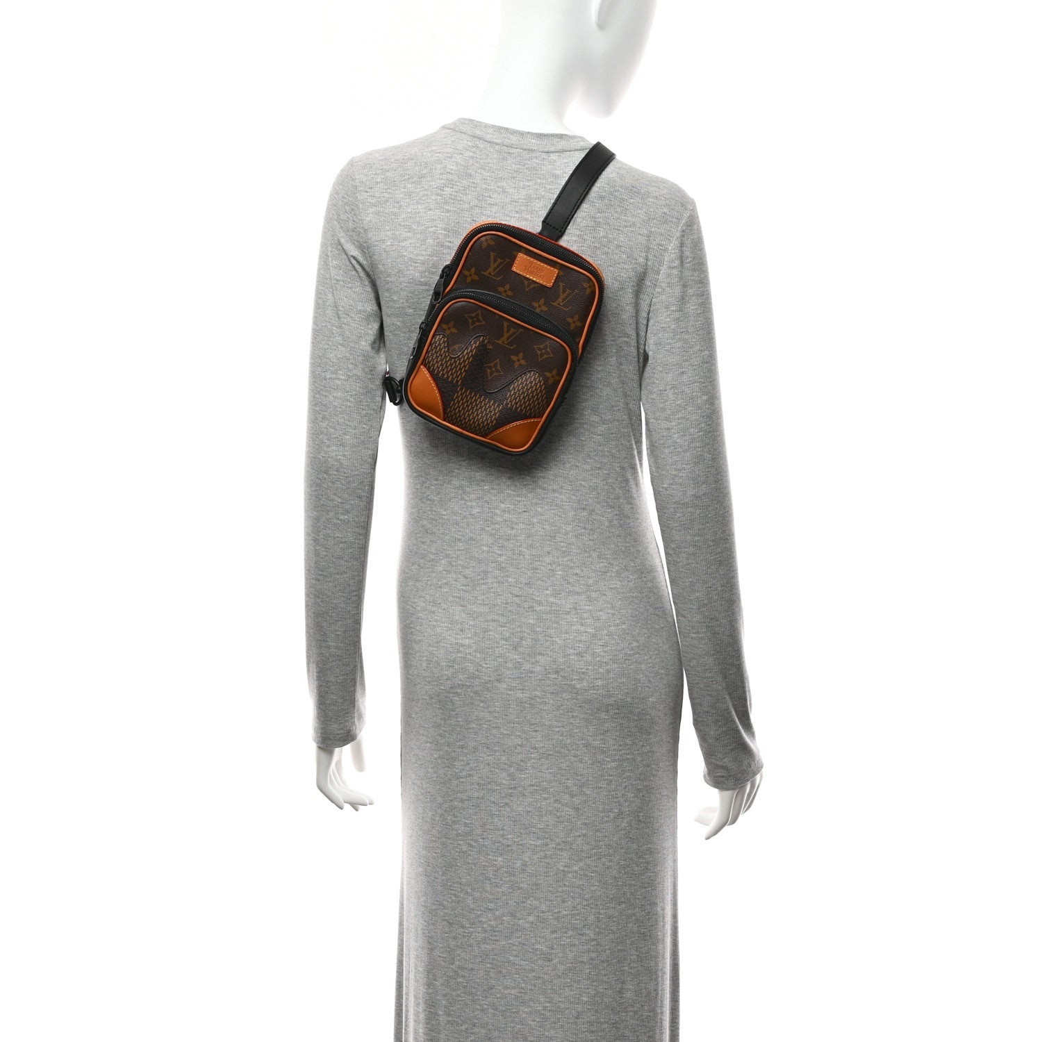 X NIGO Giant Damier Ebene Monogram Amazone Sling Bag