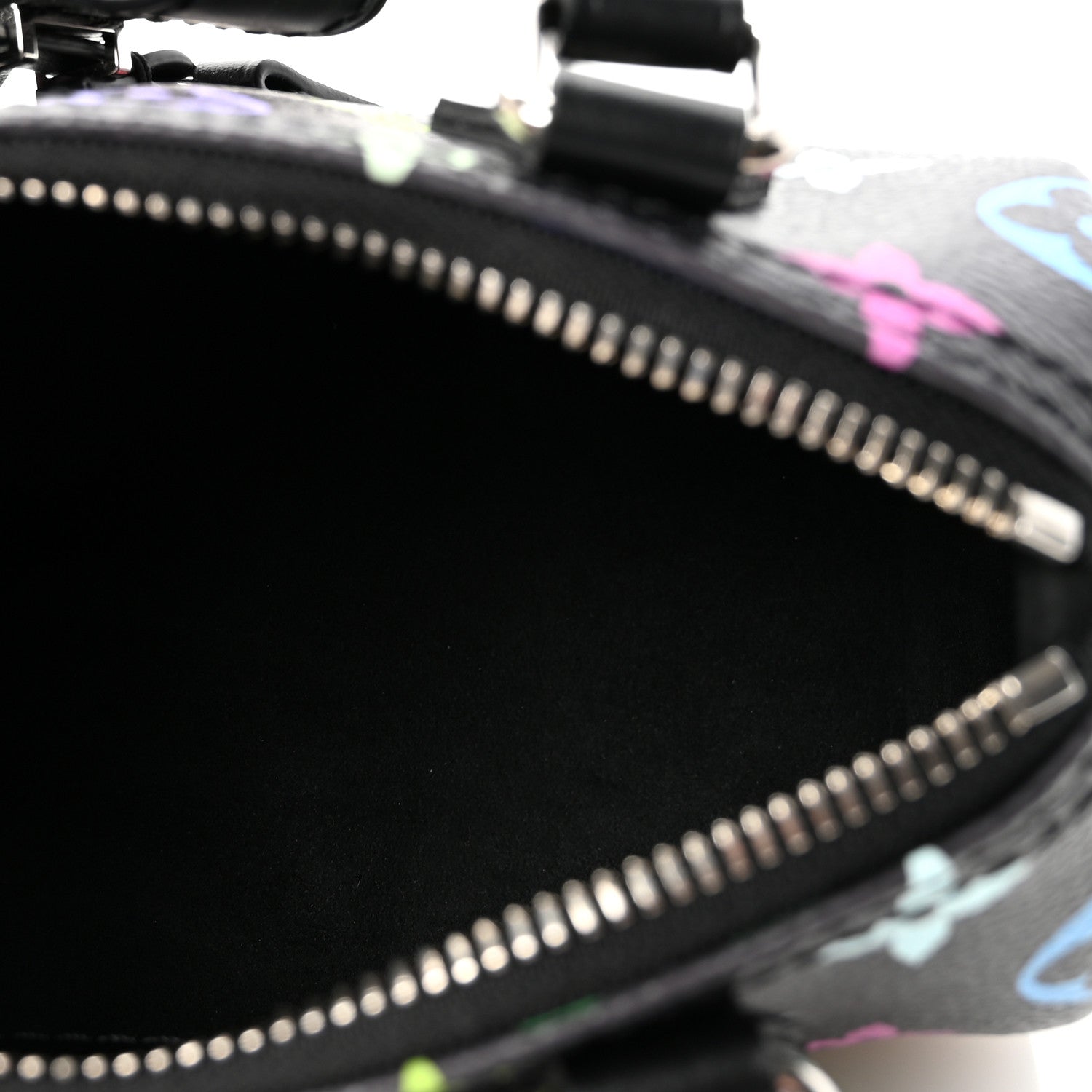 LV X TM Monogram Multicolor Nano Speedy Black