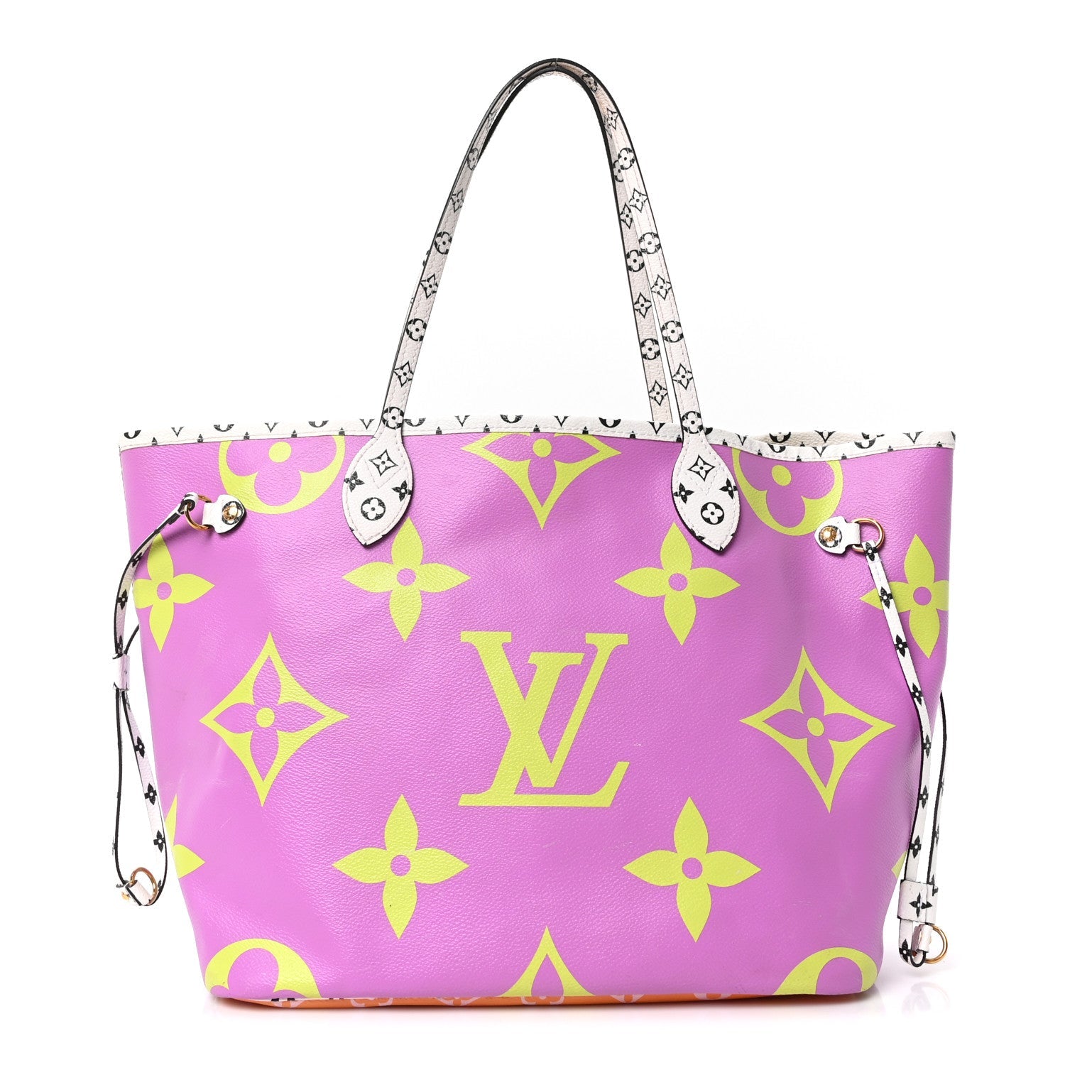 Monogram Giant Neverfull MM Pink Lilac