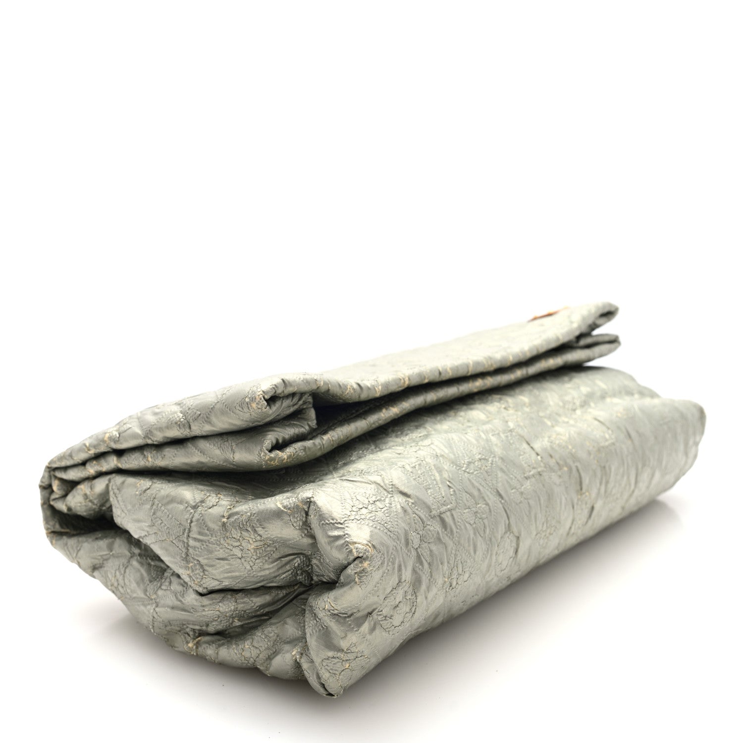 Jacquard Quilted Monogram Limelight Clutch GM Perle