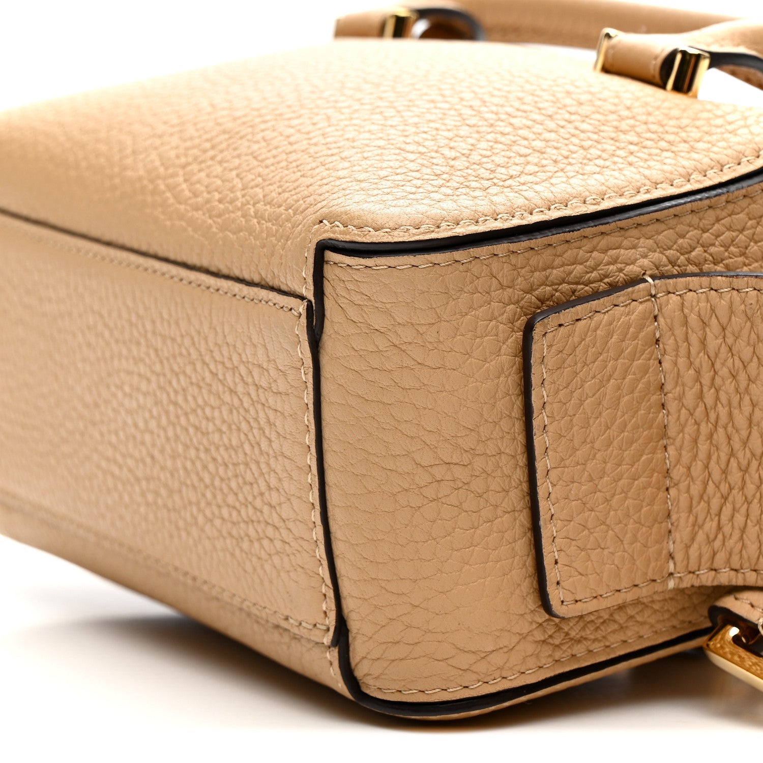 Taurillon Soft Nano Cool Box Satchel Latte