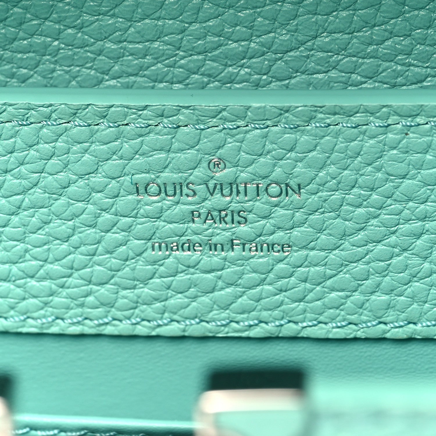 Taurillon Mini Capucines Miami Green
