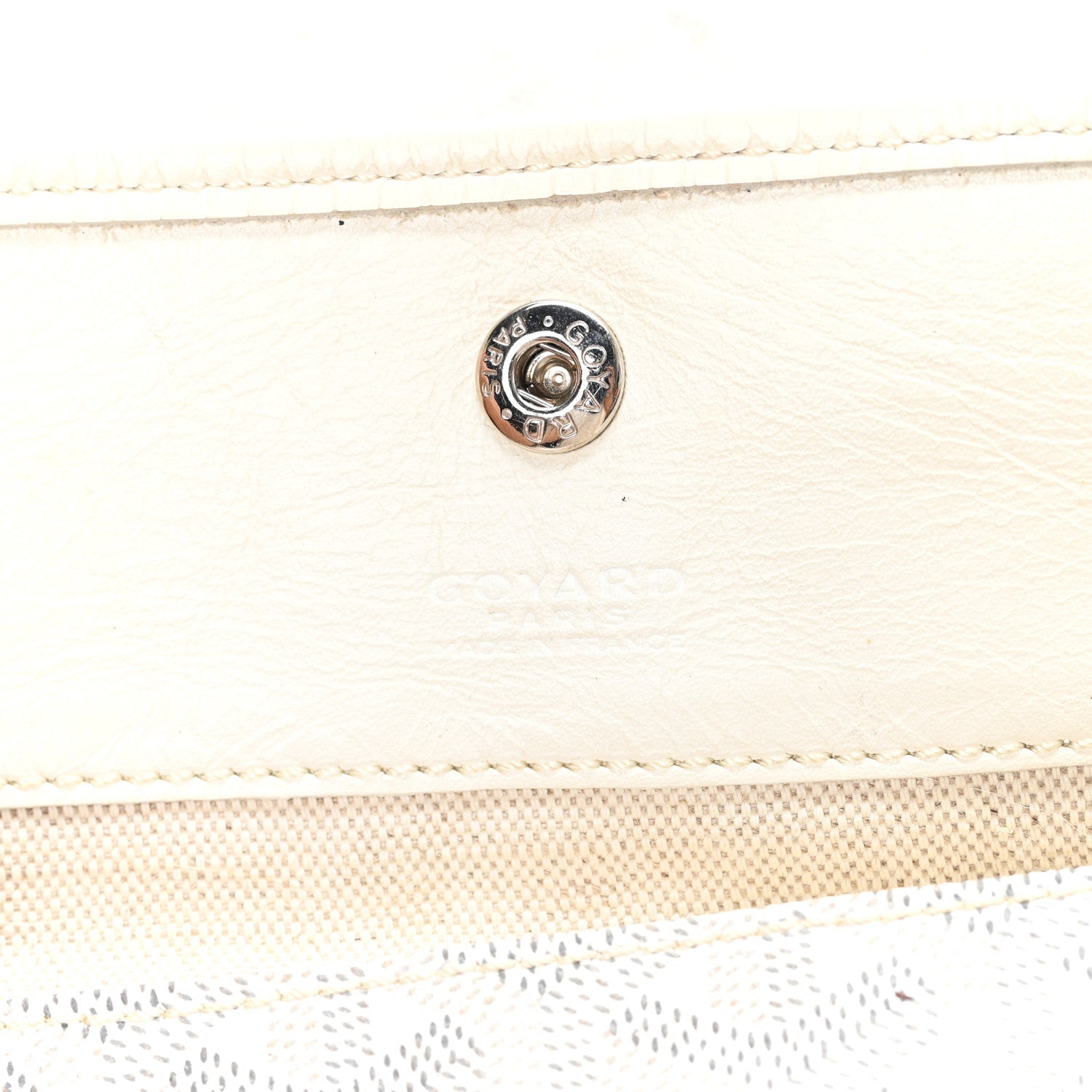 Goyardine Saint Louis PM White