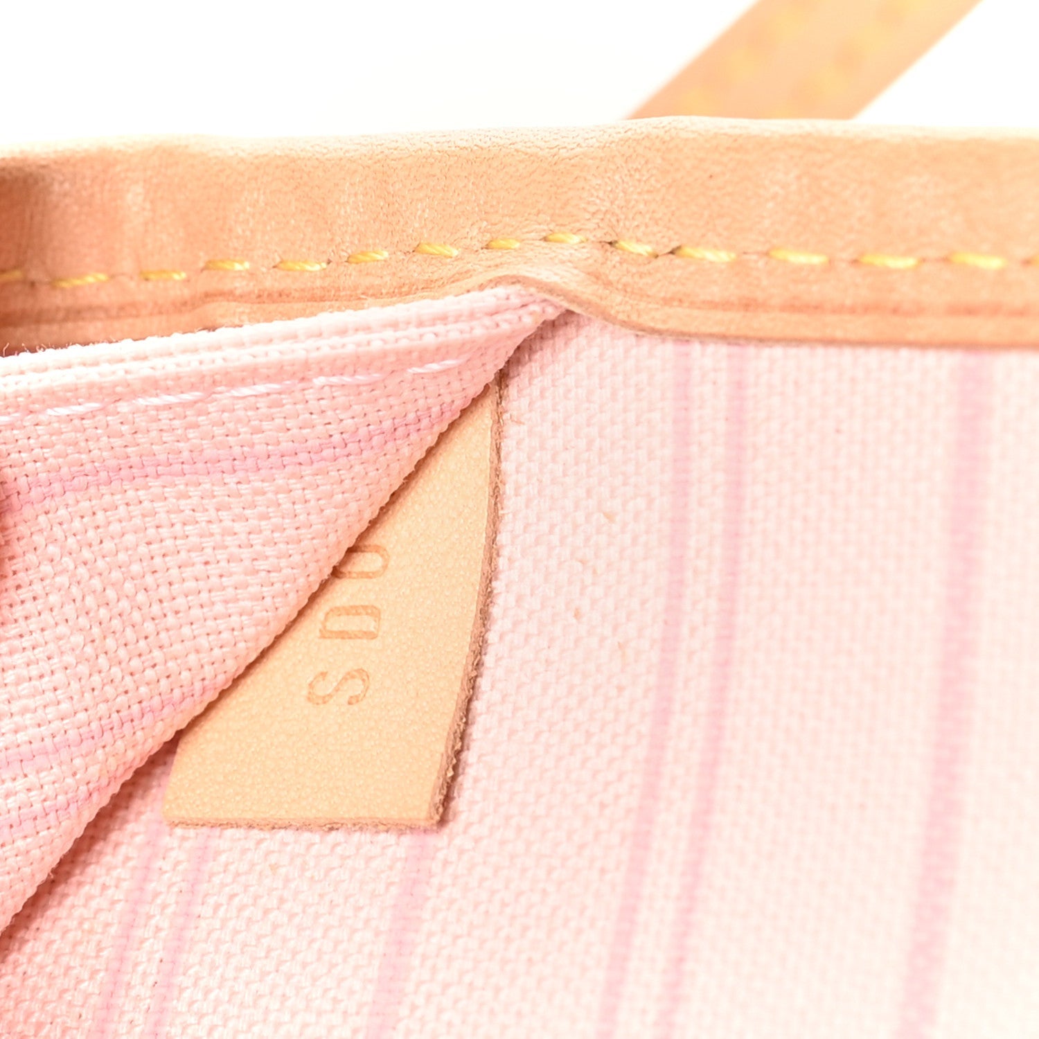 Damier Azur Neo Neverfull MM Rose Ballerine