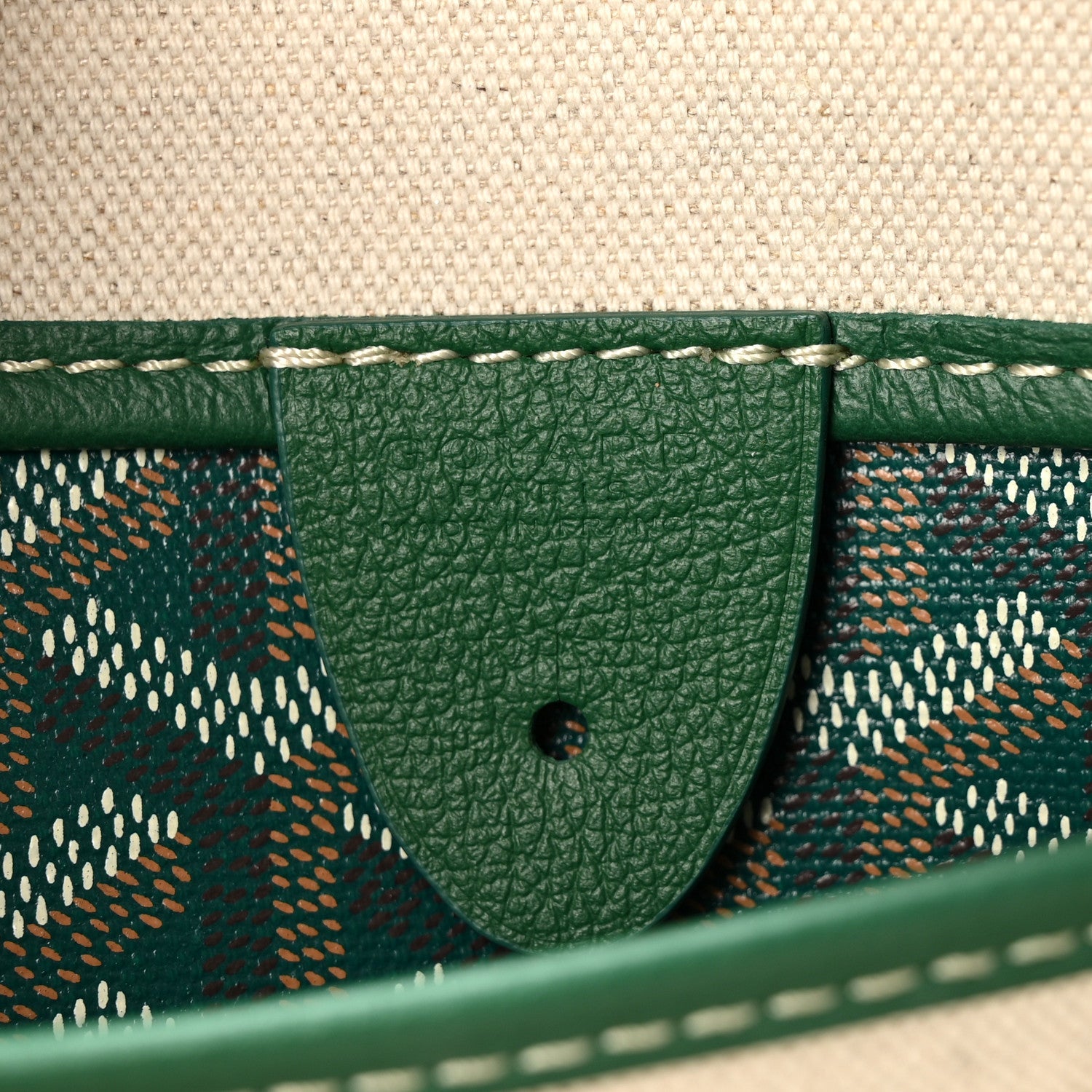 Goyardine Artois PM Green