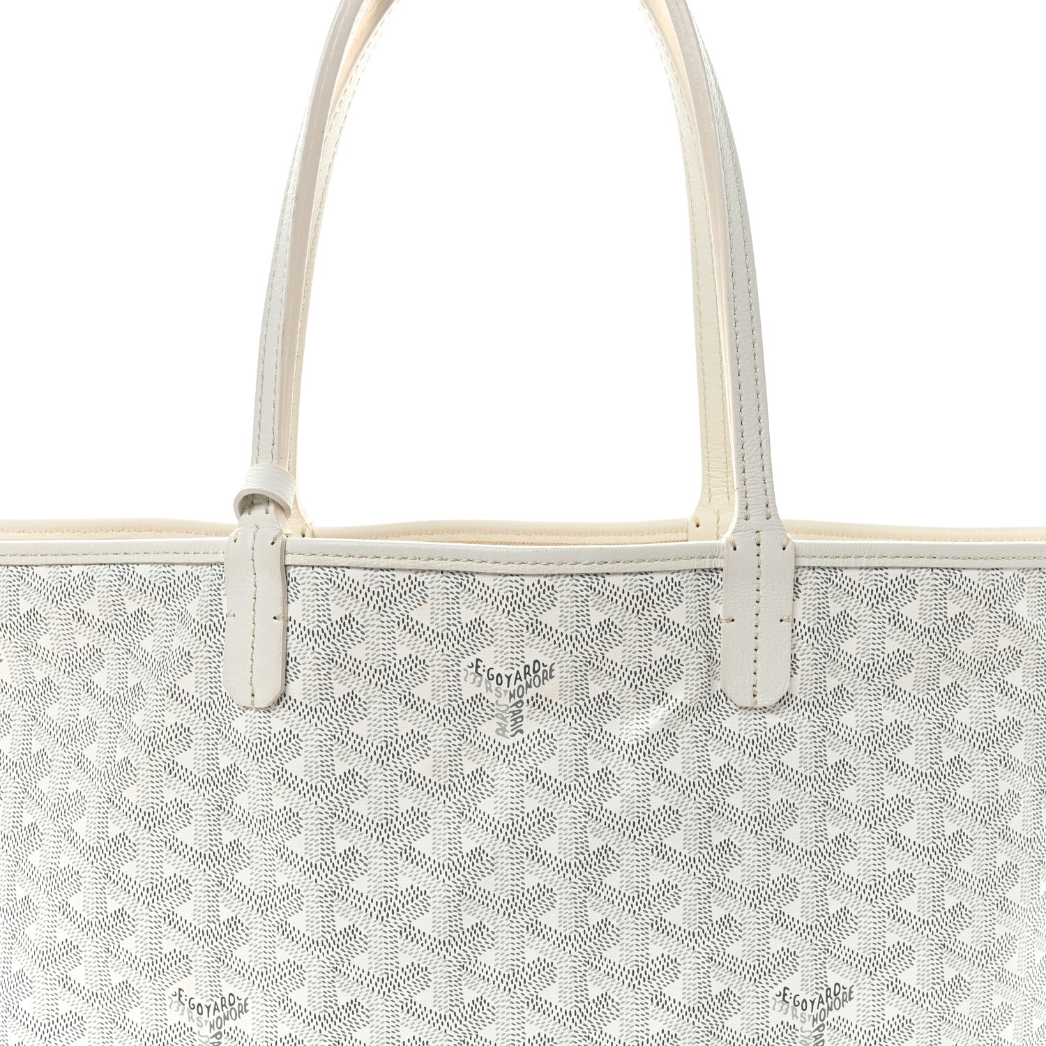 Goyardine Saint Louis PM White