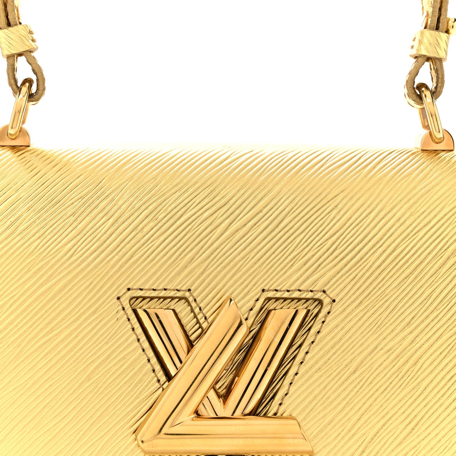 Epi Twist Shoulder Bag PM Gold