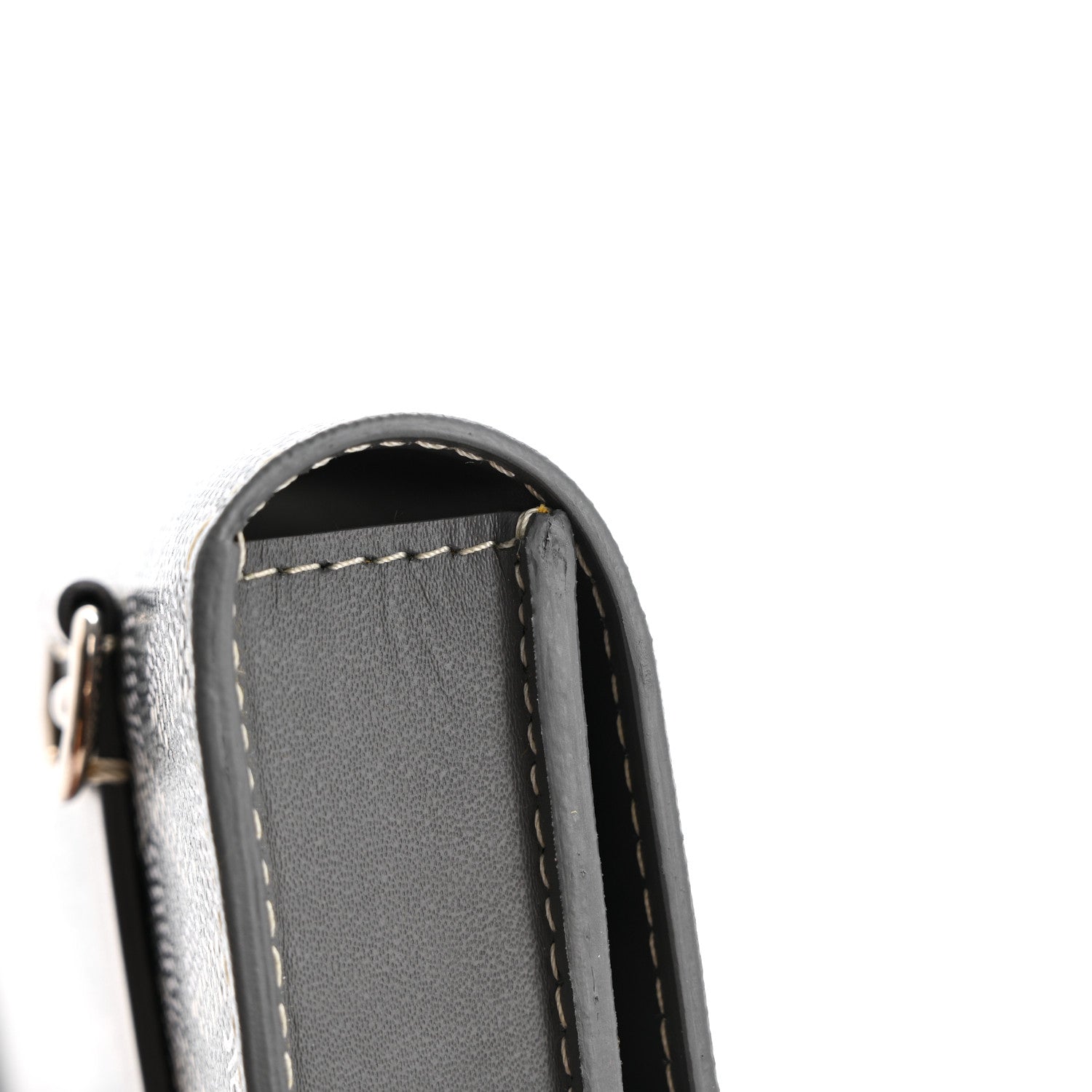 Goyardine Monte Carlo Bois Clutch Grey