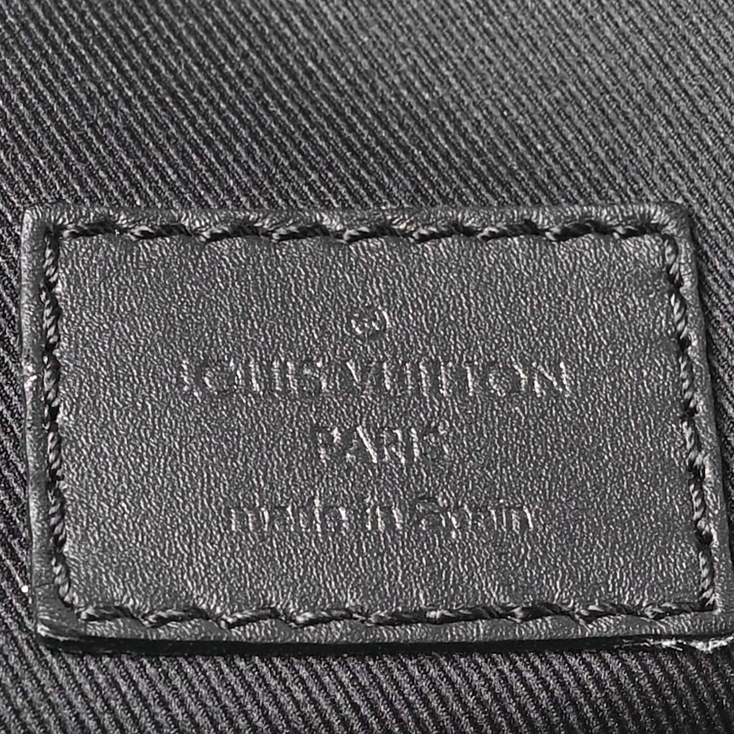 Damier Infini Campus Backpack Black