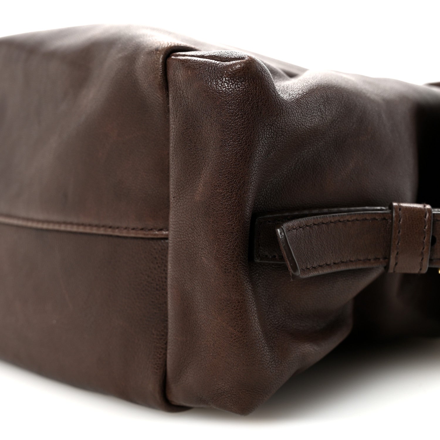 Nappa Large Explore Shoulder Bag Sienna