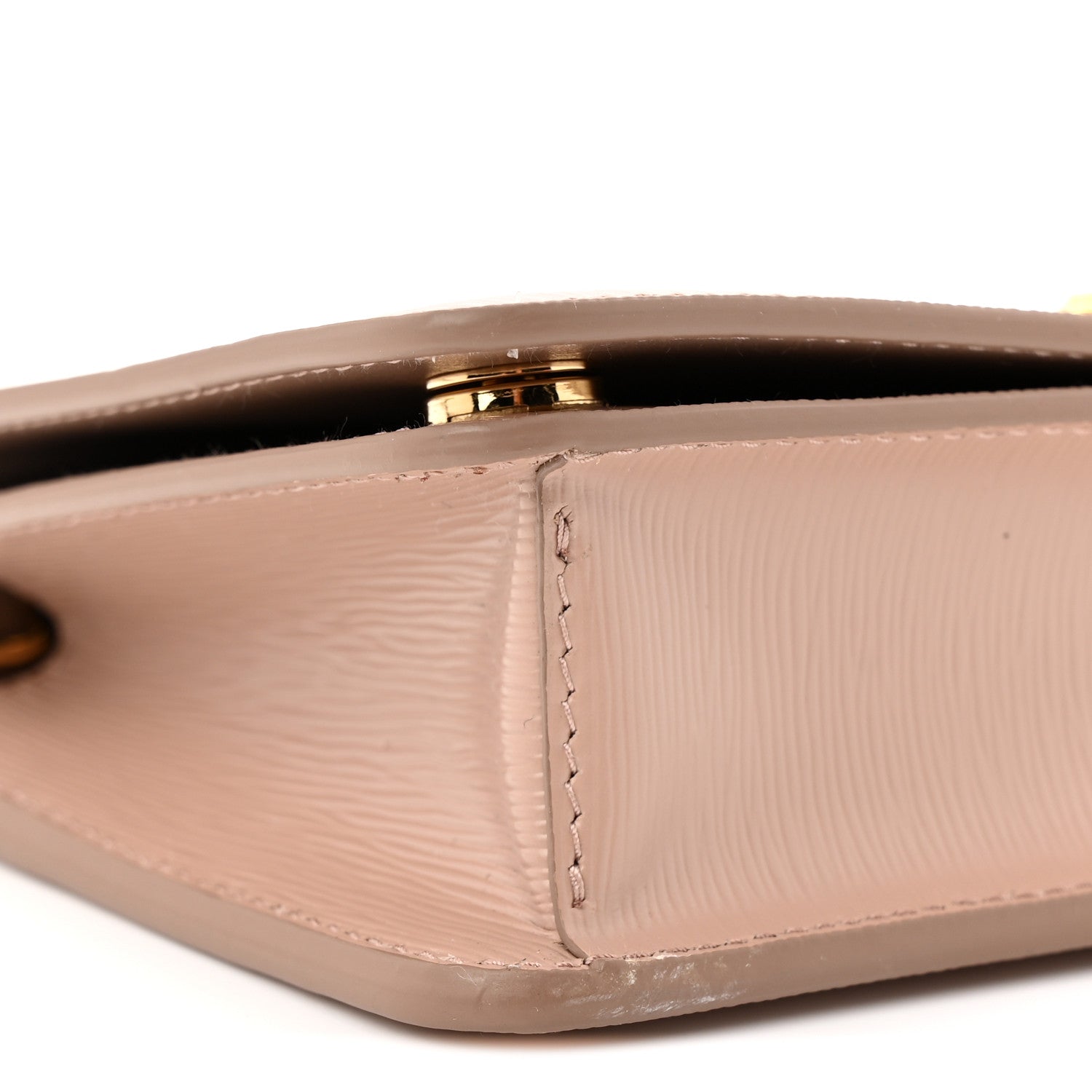 Vitello Move Triangle Logo Miniborse Cipria