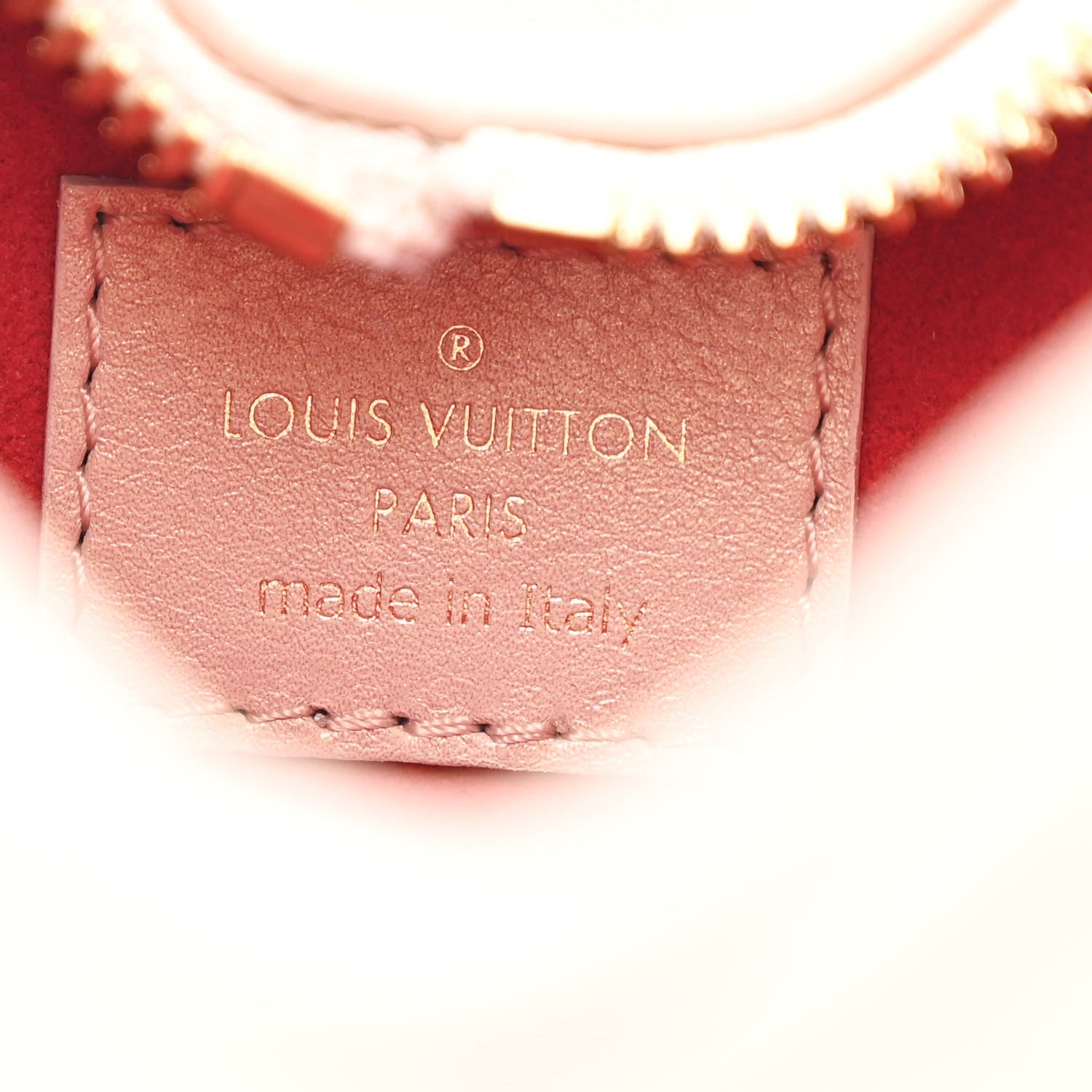 Lambskin Embossed Monogram Fall In Love Sac Coeur Light Pink