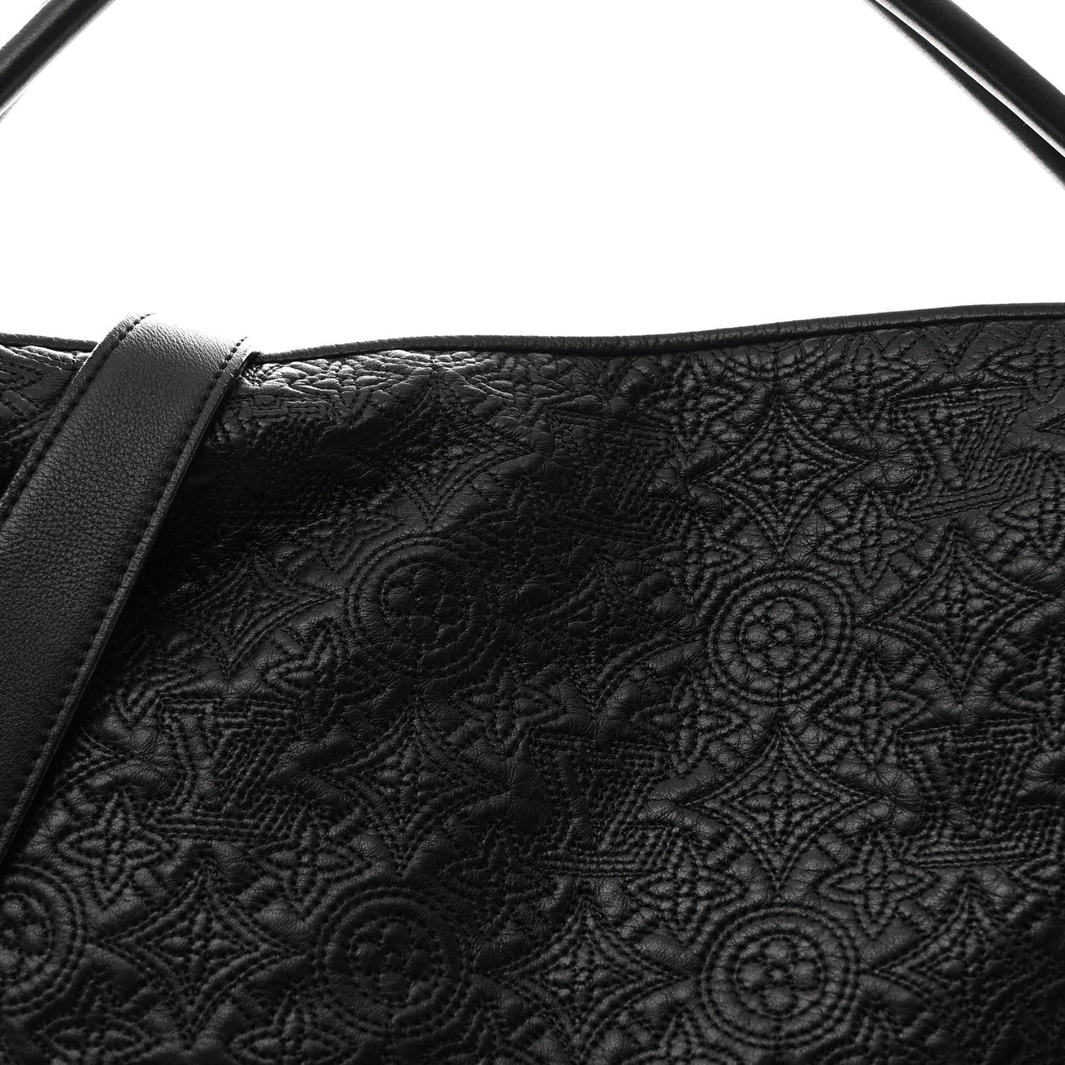 Monogram Lambskin Antheia Ixia GM Black