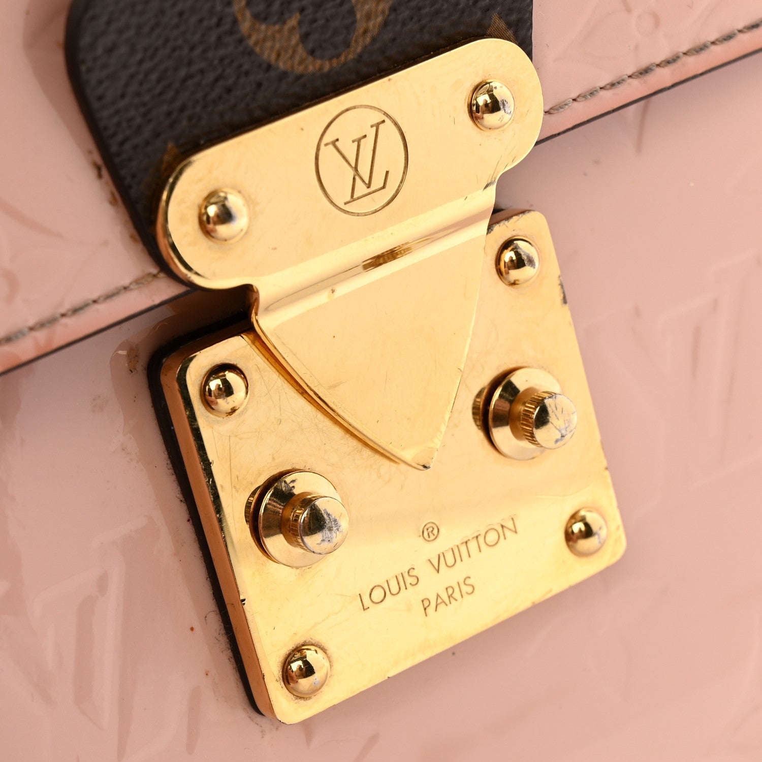 Vernis Epi Monogram Spring Street Rose Ballerine