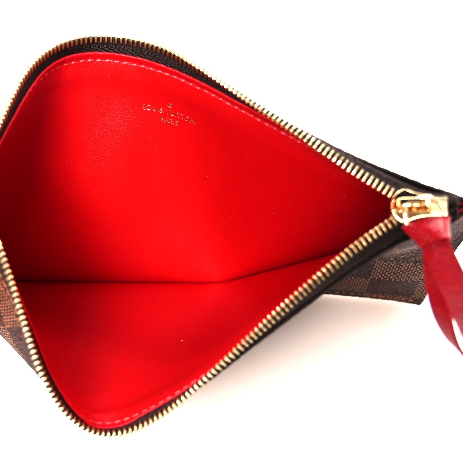 Damier Ebene Pochette Felicie Chain Wallet